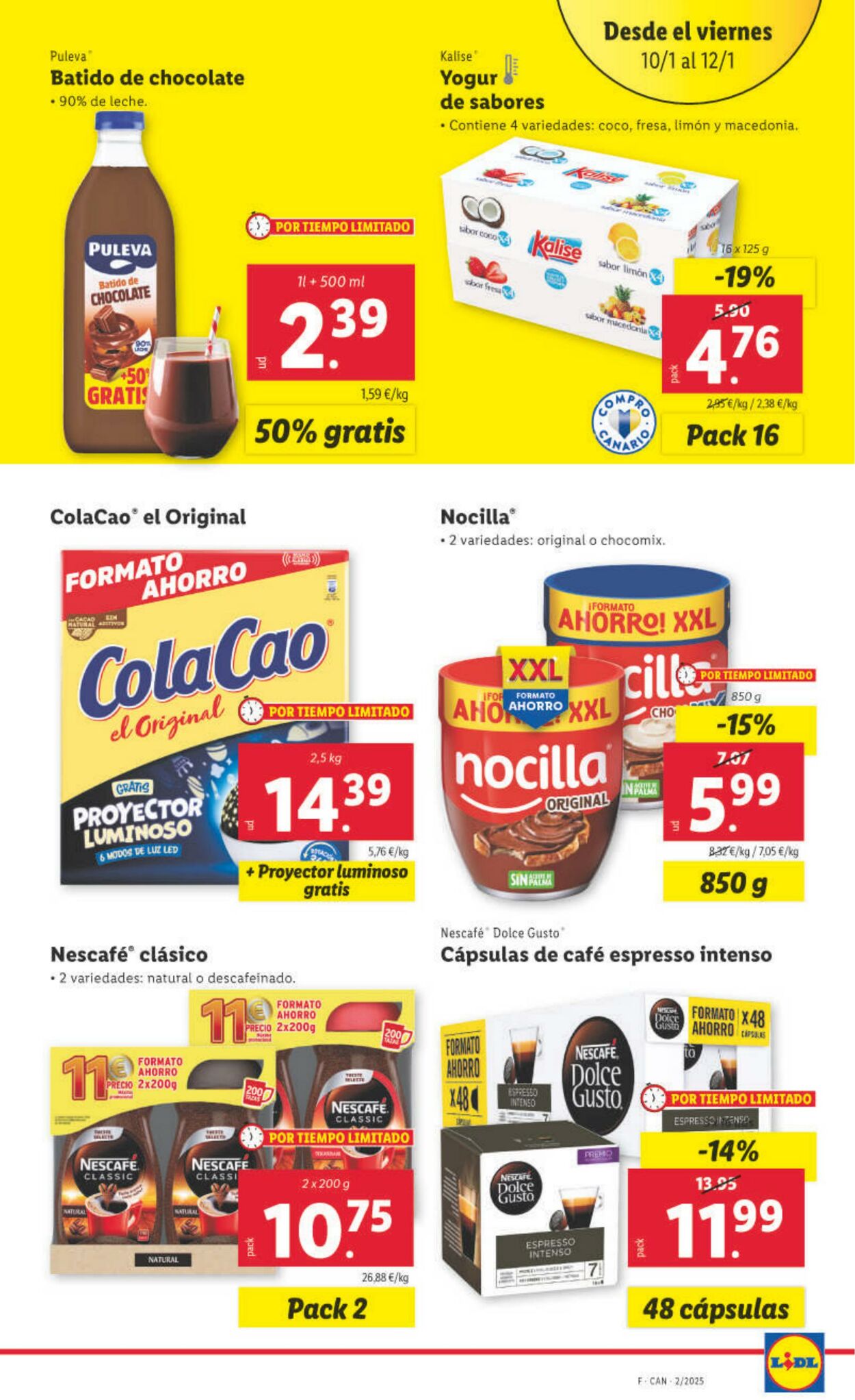 Folleto Lidl 07.01.2025 - 12.01.2025