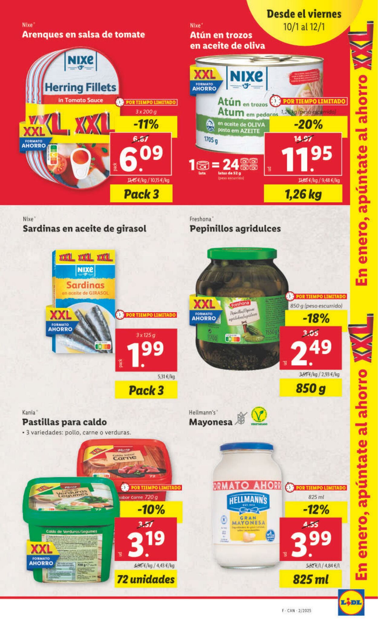 Folleto Lidl 07.01.2025 - 12.01.2025