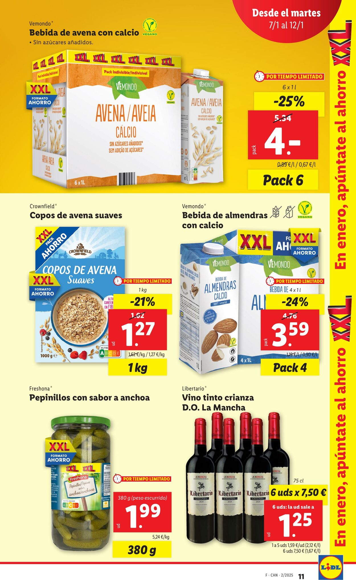 Folleto Lidl 07.01.2025 - 12.01.2025