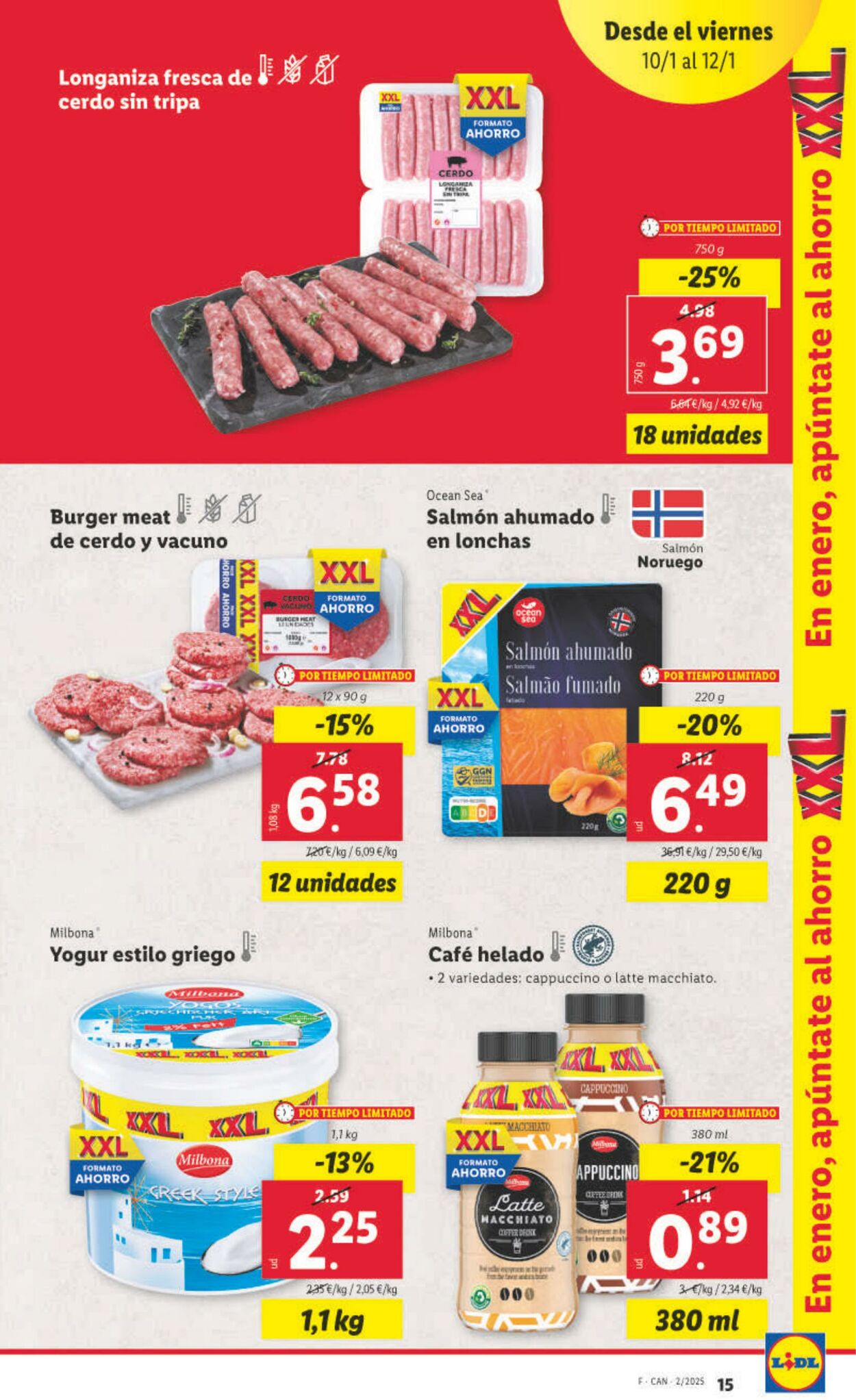 Folleto Lidl 07.01.2025 - 12.01.2025