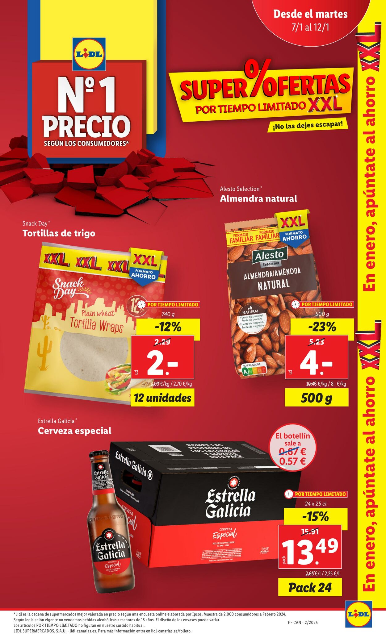 Folleto Lidl 07.01.2025 - 12.01.2025