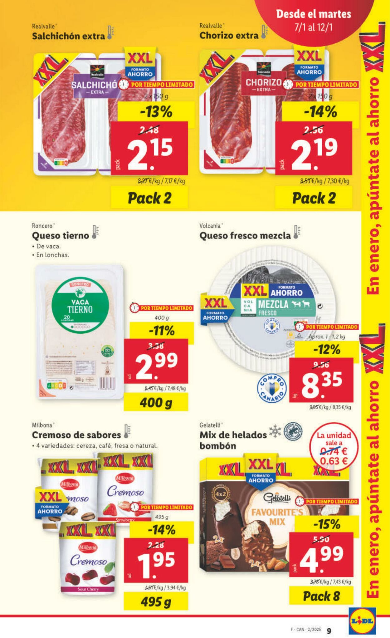 Folleto Lidl 07.01.2025 - 12.01.2025