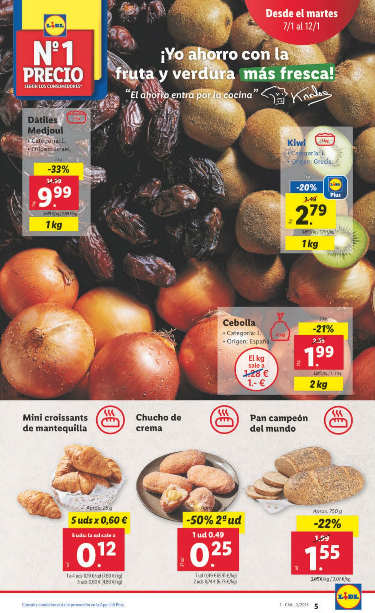 Folleto Lidl 07.01.2025 - 12.01.2025