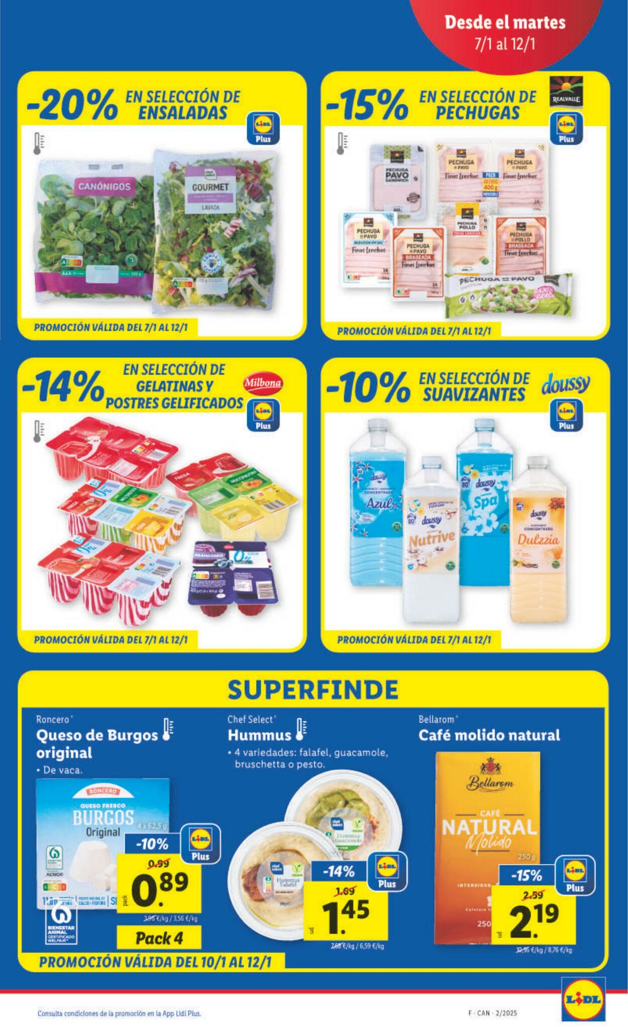 Folleto Lidl 07.01.2025 - 12.01.2025