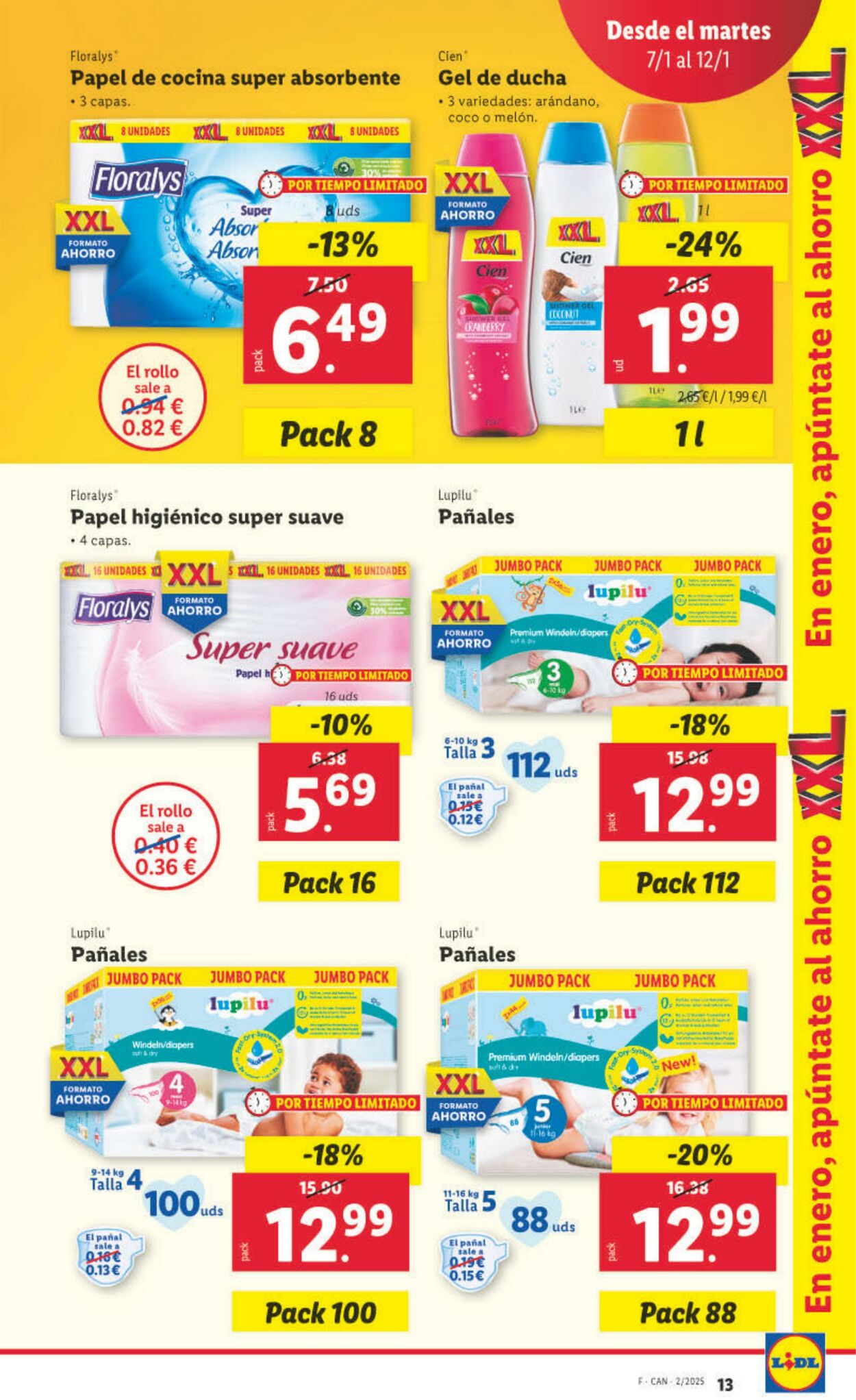 Folleto Lidl 07.01.2025 - 12.01.2025