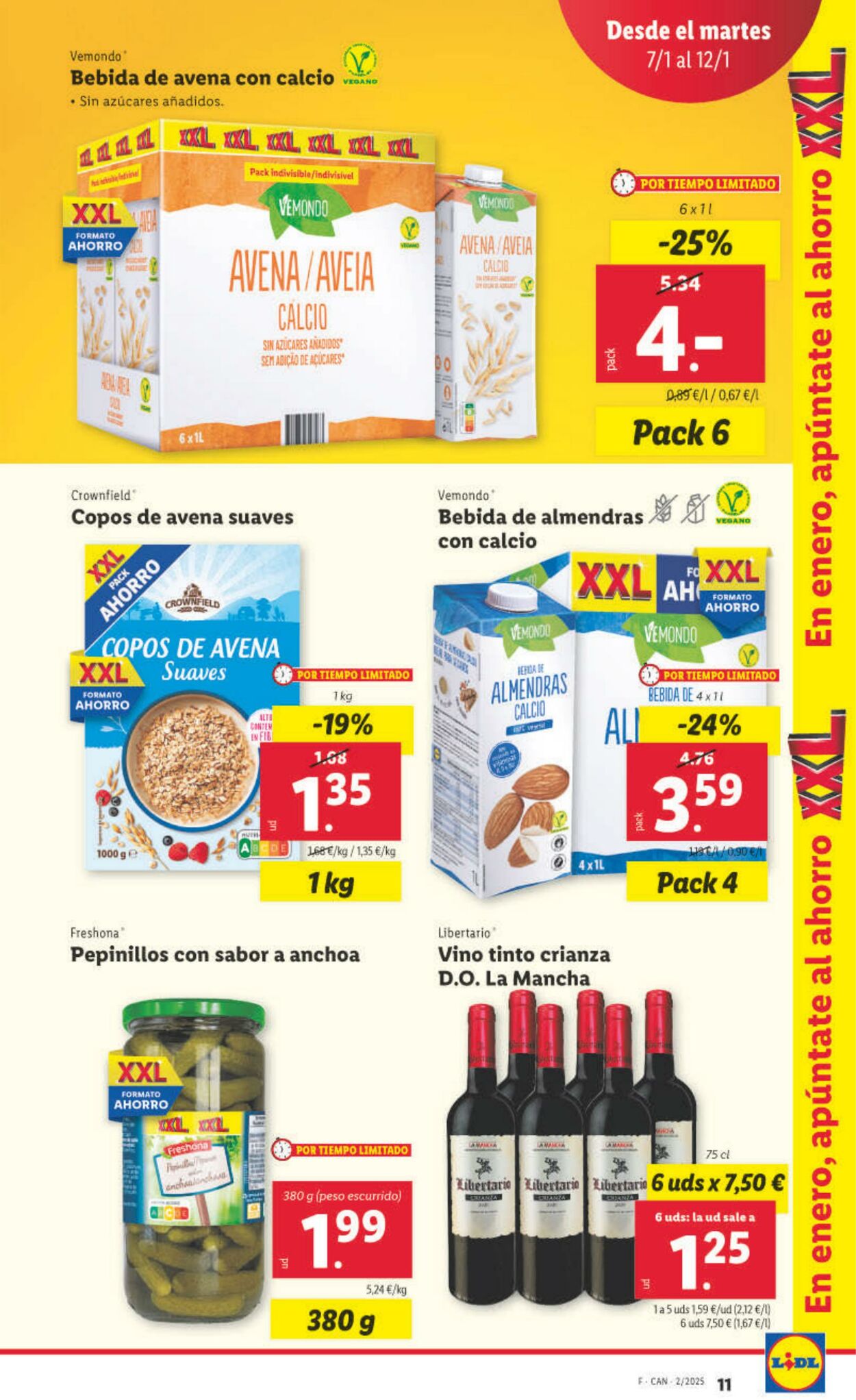 Folleto Lidl 07.01.2025 - 12.01.2025