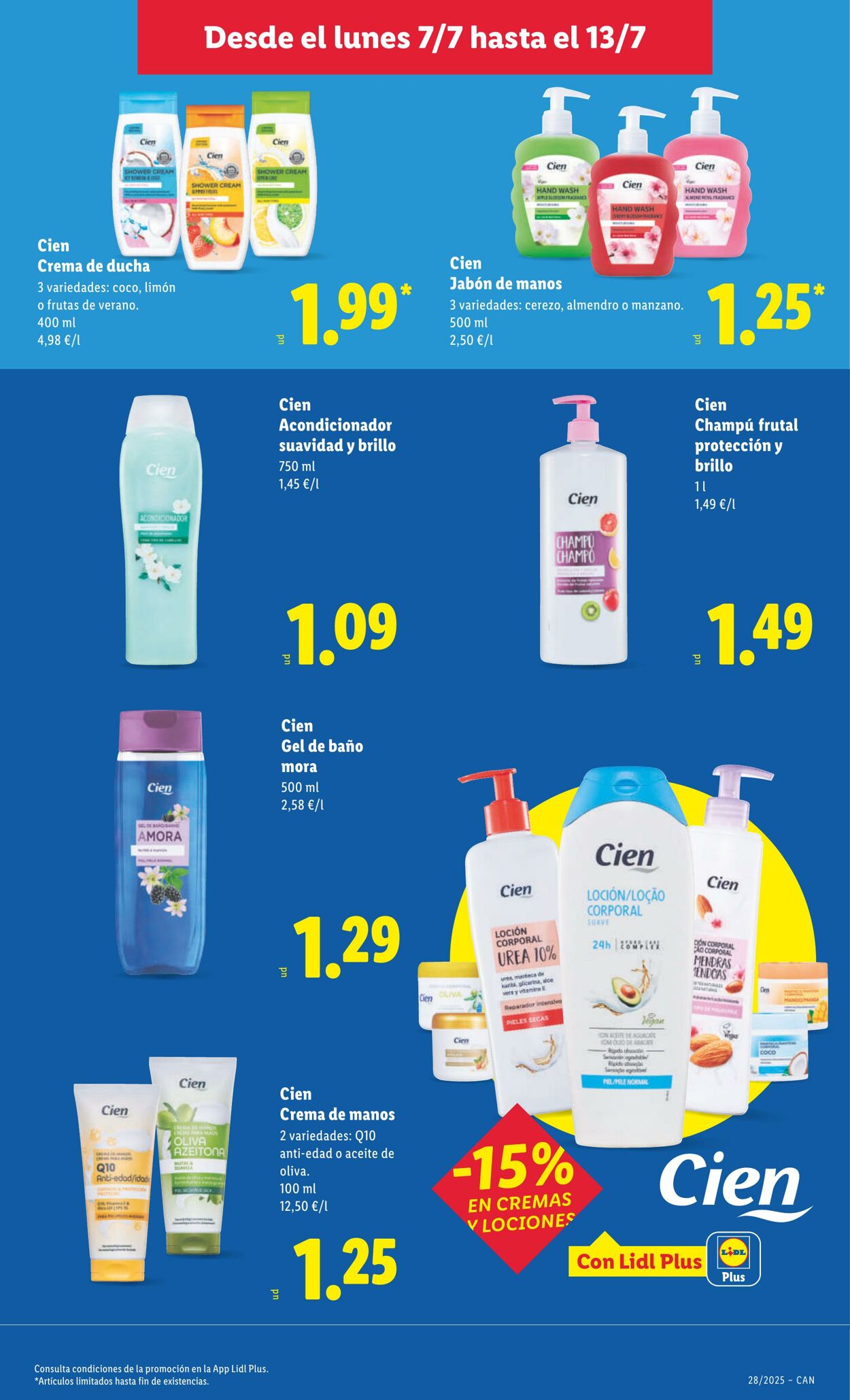 Folleto Lidl 07.07.2025 - 13.07.2025