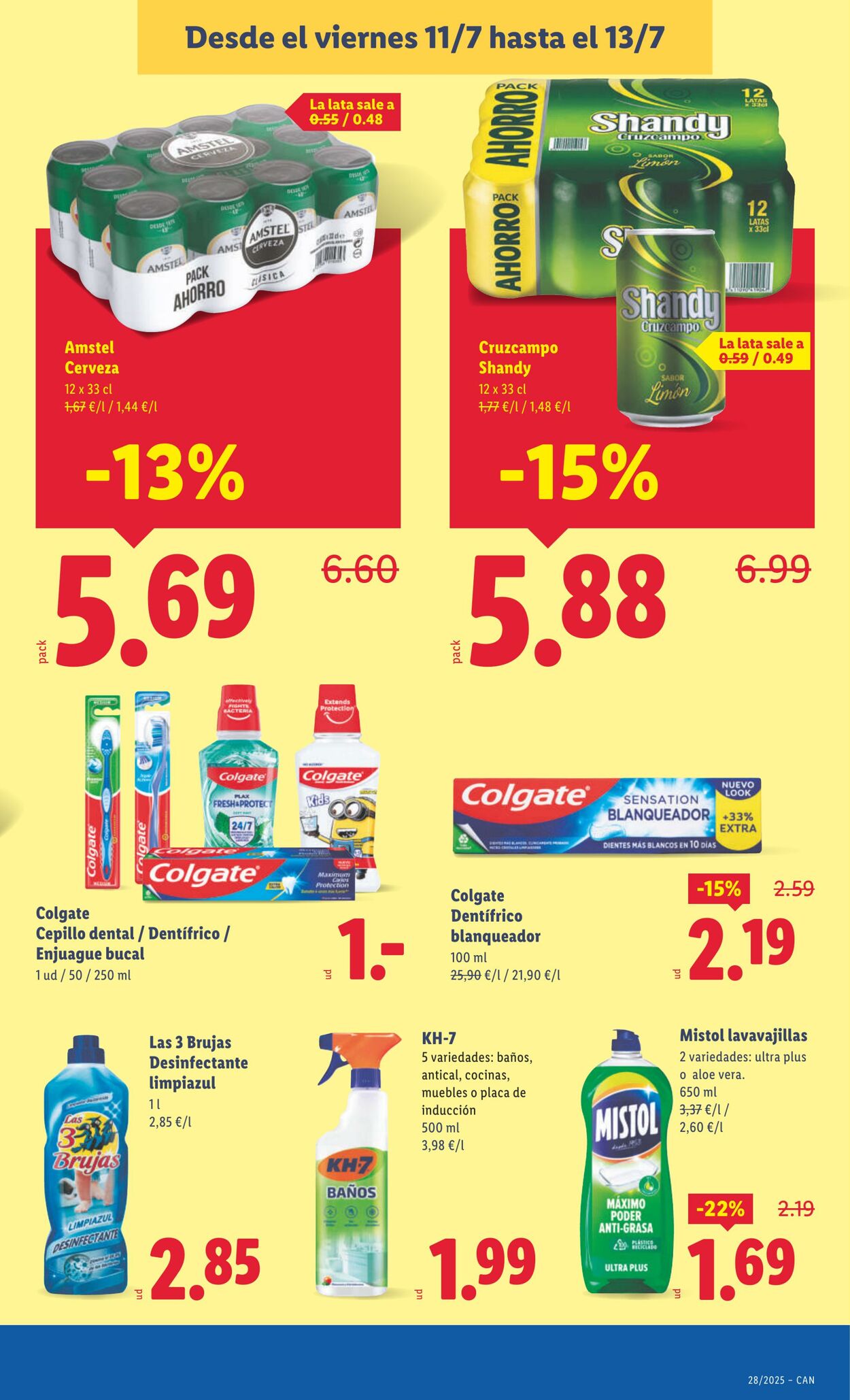 Folleto Lidl 07.07.2025 - 13.07.2025