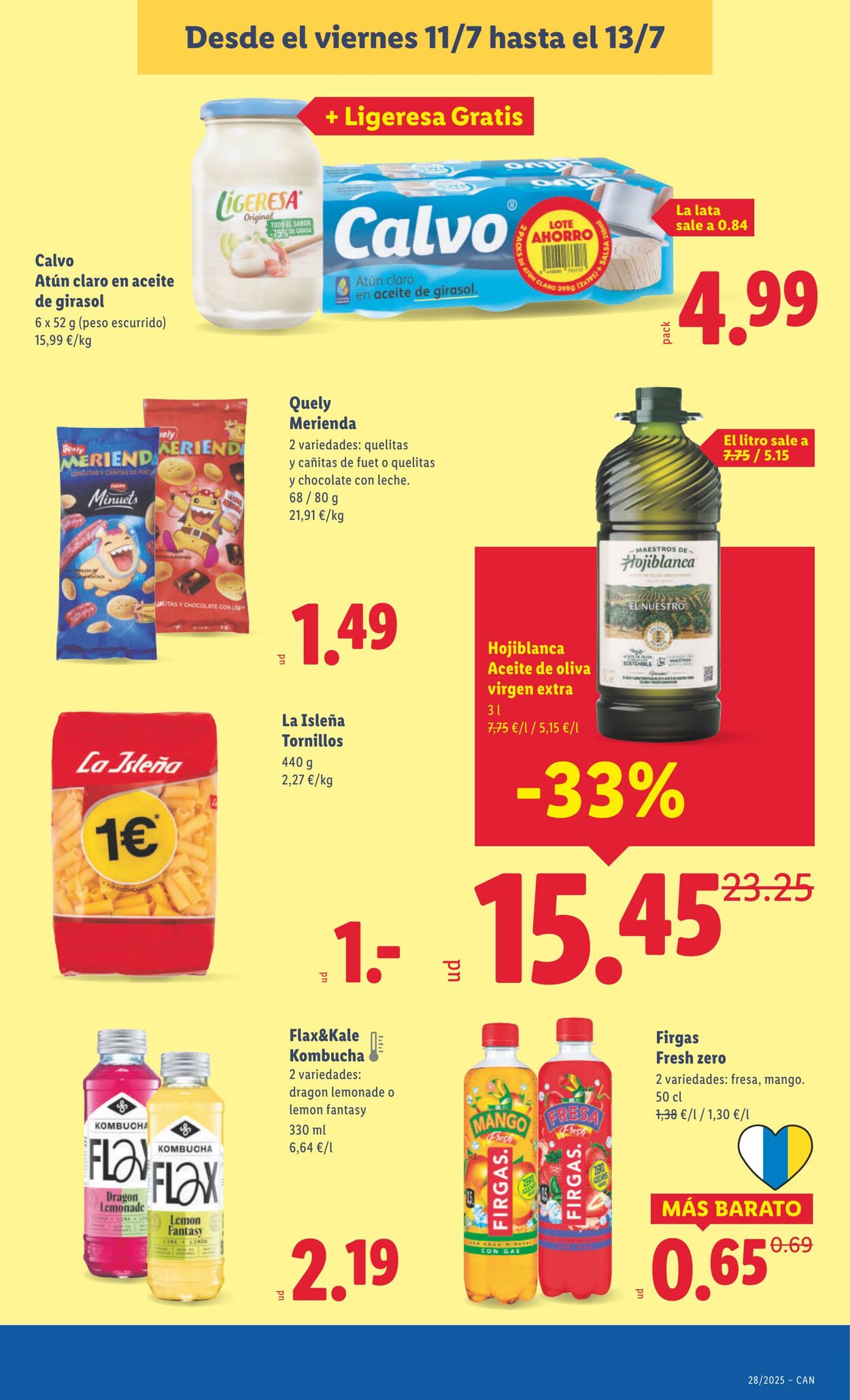 Folleto Lidl 07.07.2025 - 13.07.2025