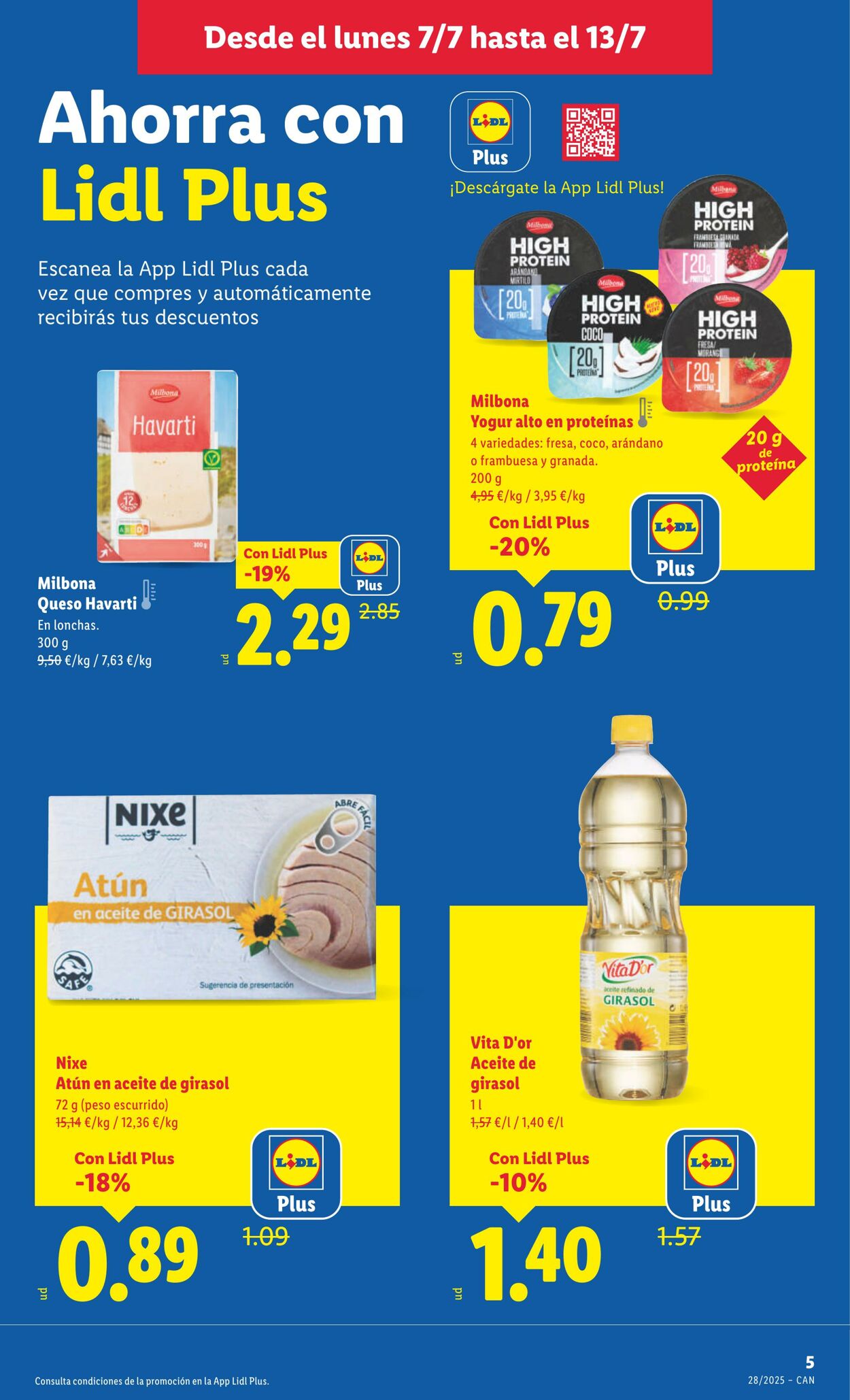 Folleto Lidl 07.07.2025 - 13.07.2025