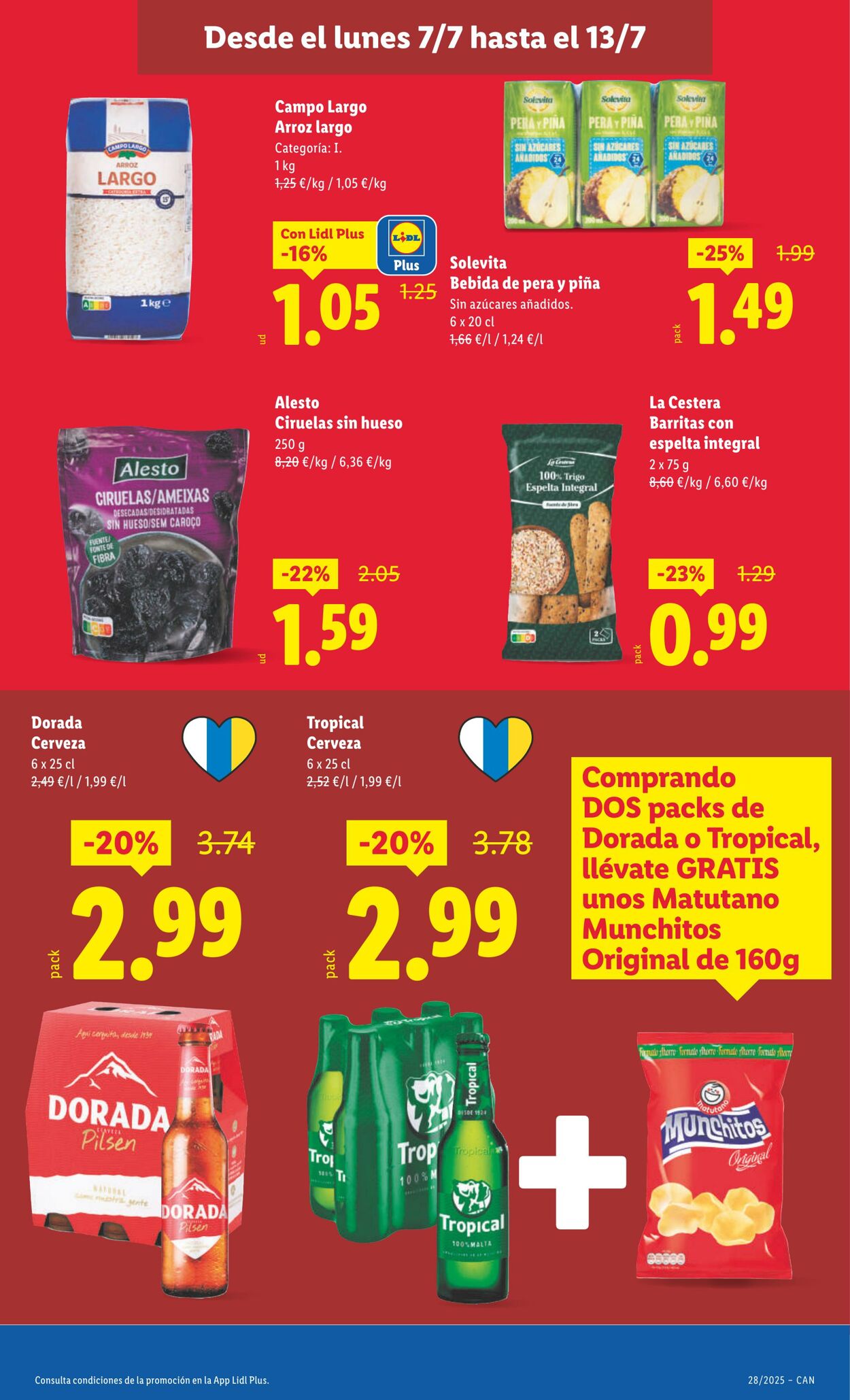 Folleto Lidl 07.07.2025 - 13.07.2025