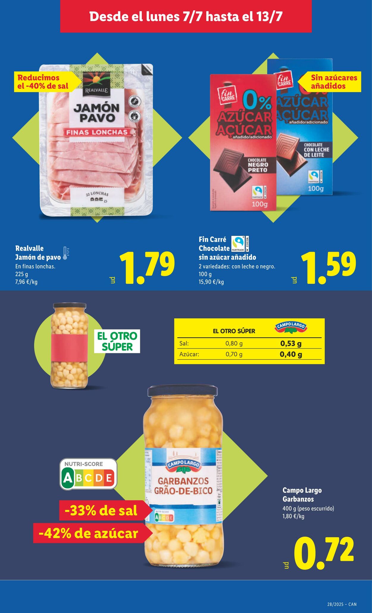 Folleto Lidl 07.07.2025 - 13.07.2025