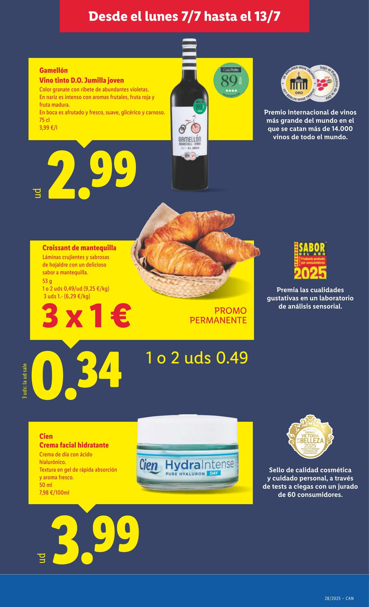 Folleto Lidl 07.07.2025 - 13.07.2025