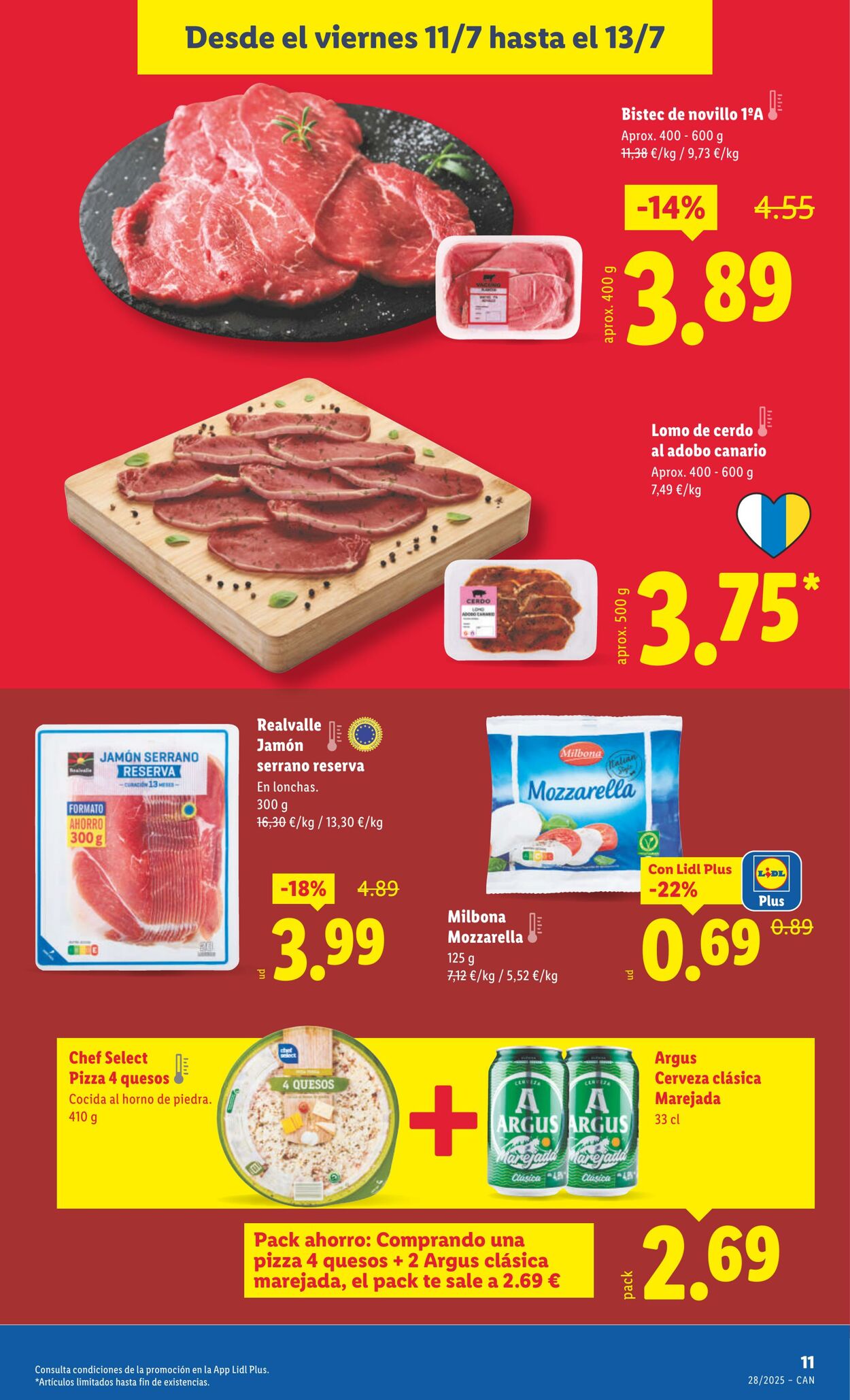 Folleto Lidl 07.07.2025 - 13.07.2025