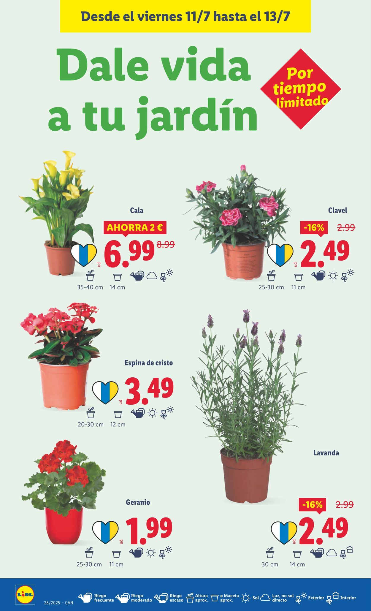 Folleto Lidl 07.07.2025 - 13.07.2025