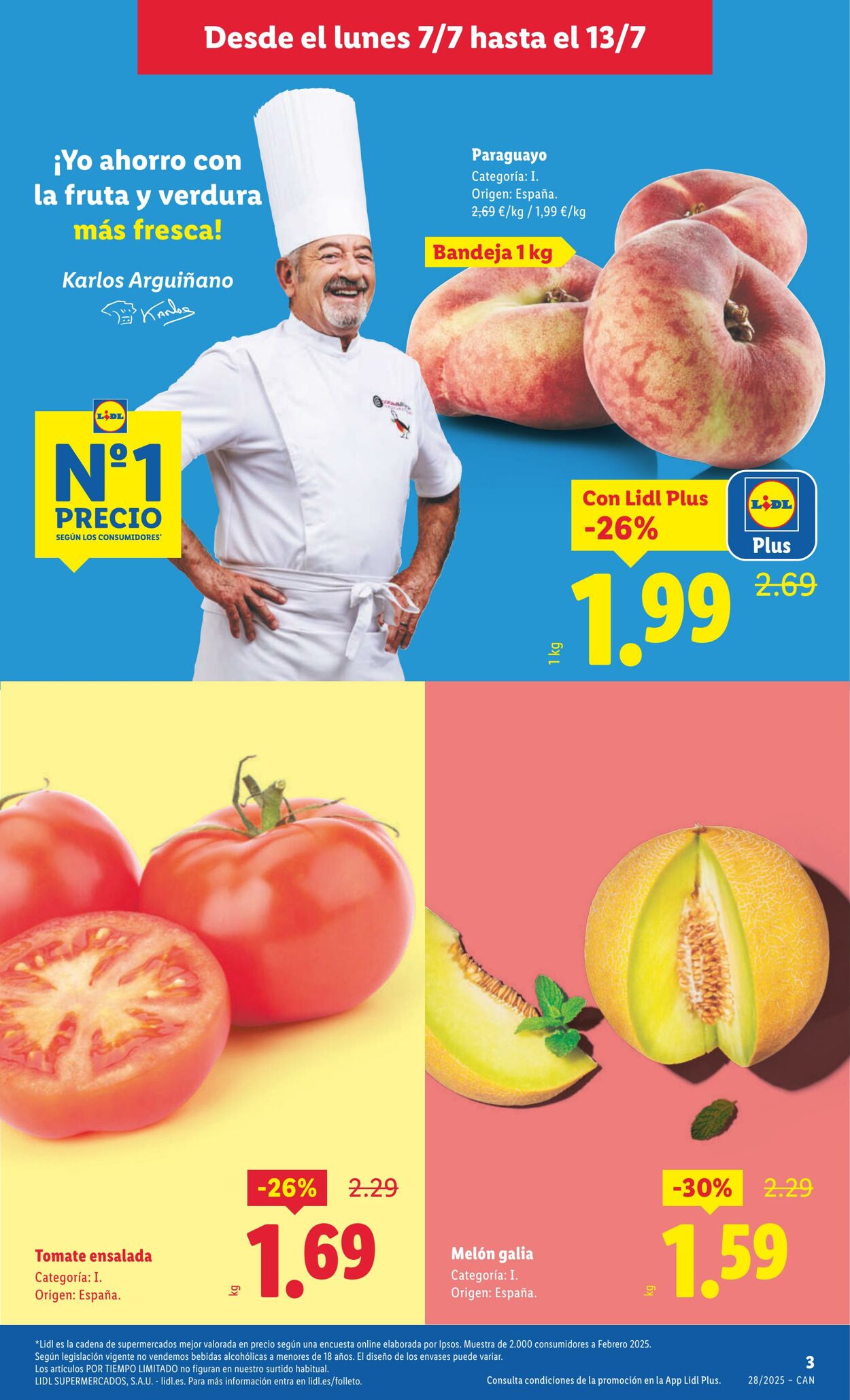 Folleto Lidl 07.07.2025 - 13.07.2025