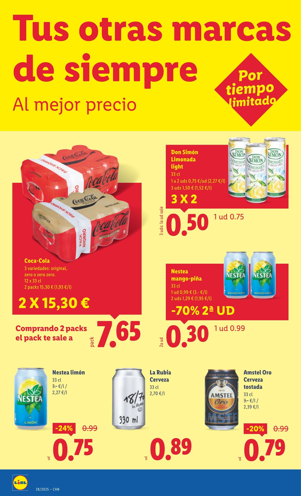 Folleto Lidl 07.07.2025 - 13.07.2025