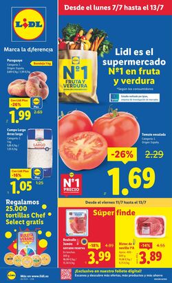 Folleto Lidl 07.07.2025 - 13.07.2025