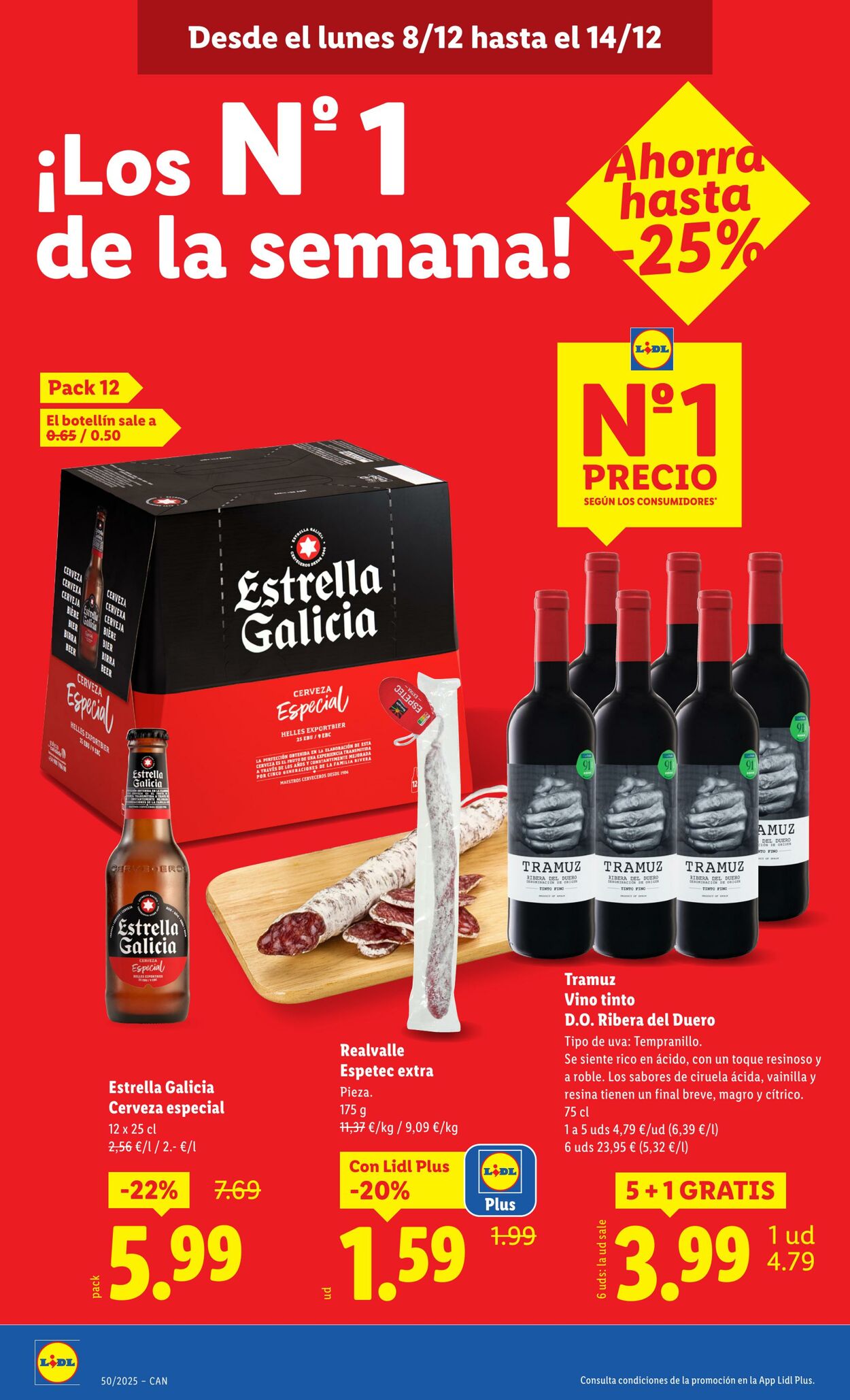 Folleto Lidl 08.12.2025 - 14.12.2025
