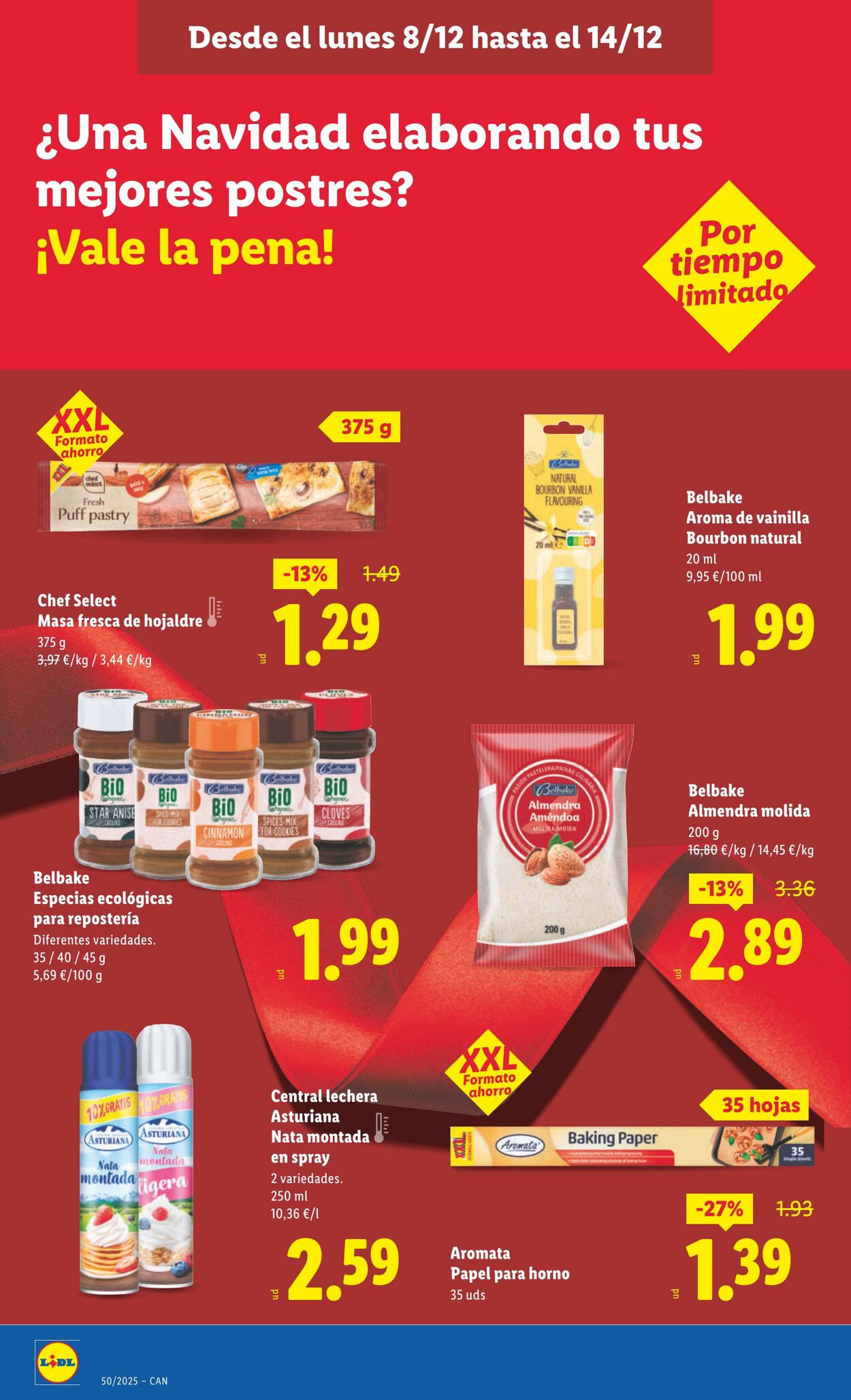 Folleto Lidl 08.12.2025 - 14.12.2025