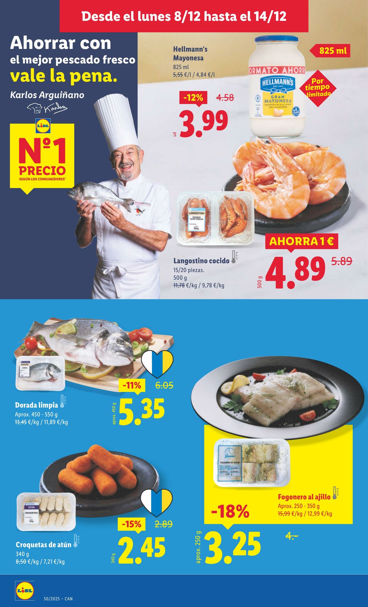 Folleto Lidl 08.12.2025 - 14.12.2025