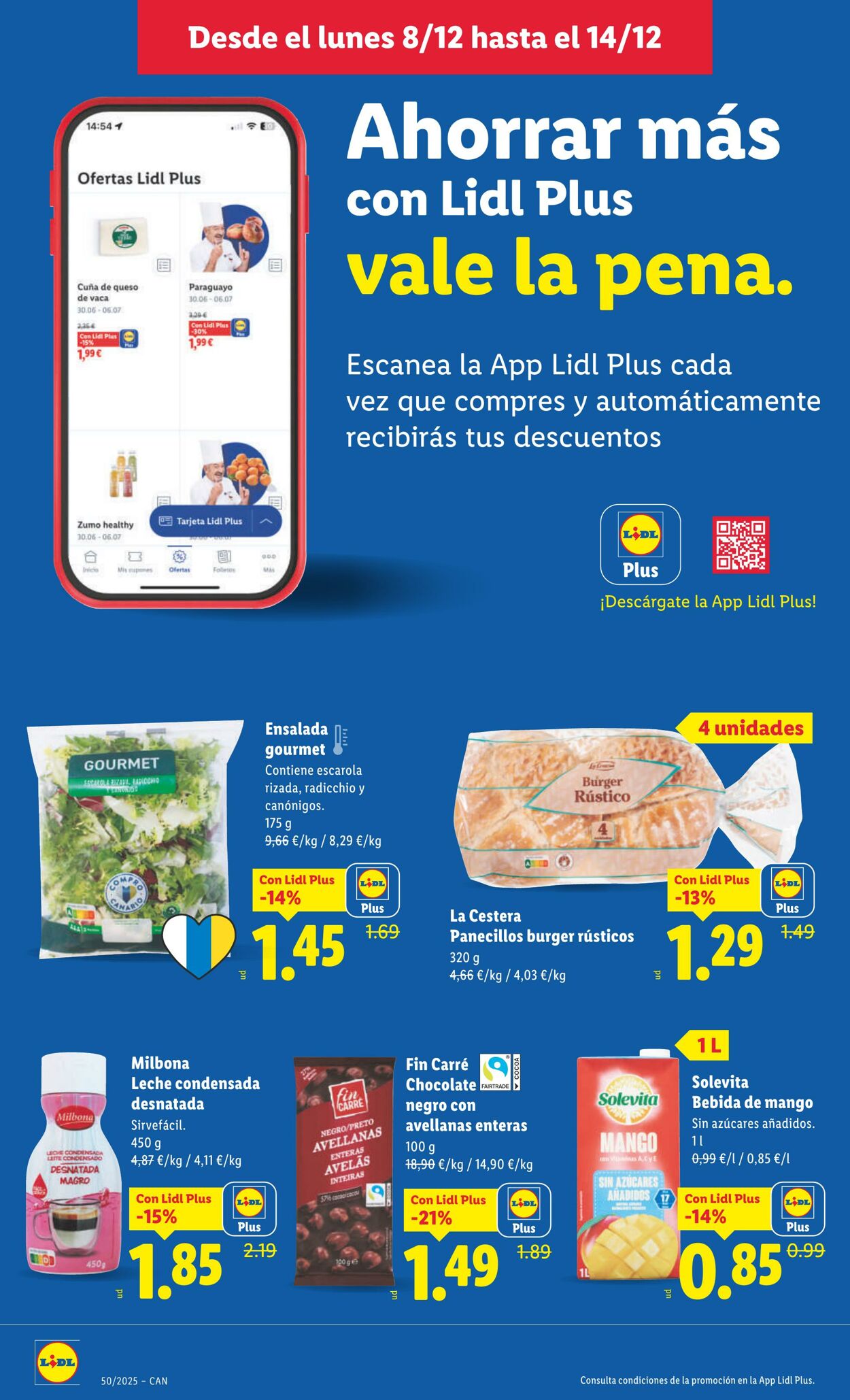 Folleto Lidl 08.12.2025 - 14.12.2025