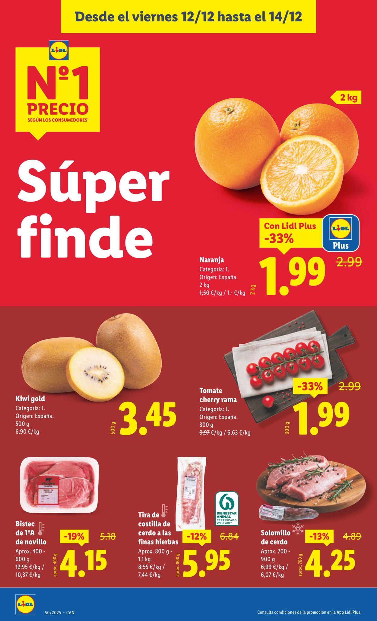 Folleto Lidl 08.12.2025 - 14.12.2025