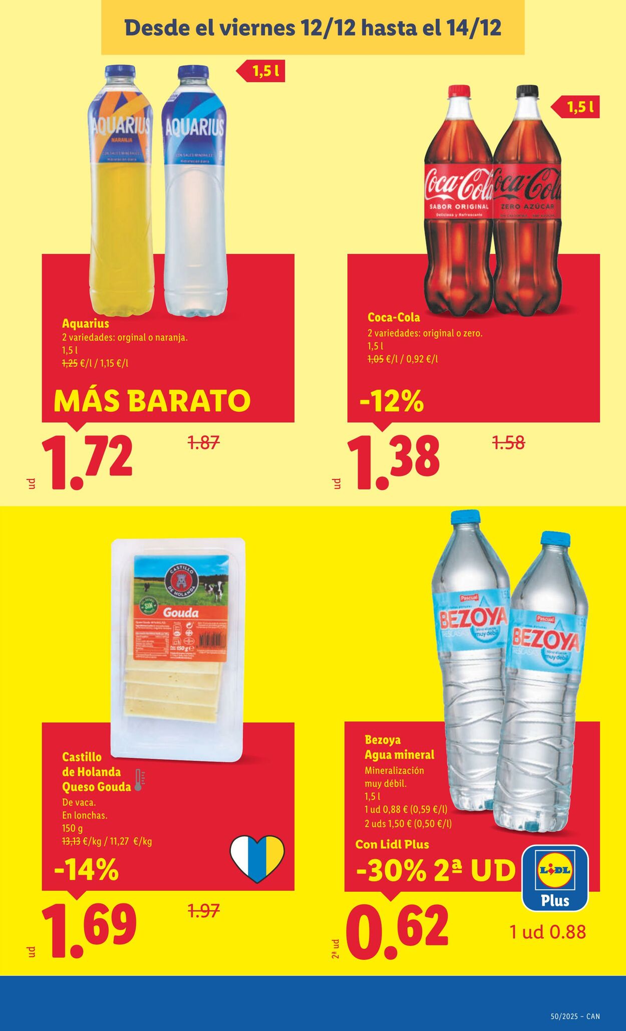 Folleto Lidl 08.12.2025 - 14.12.2025
