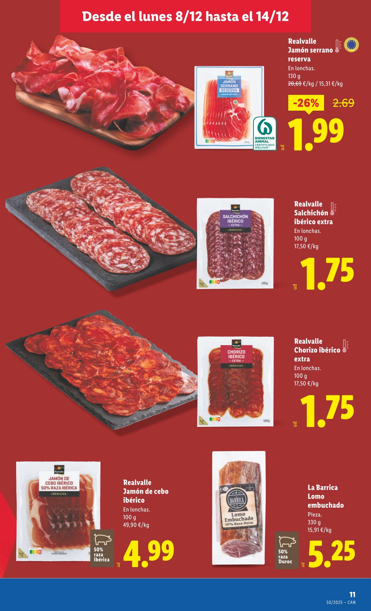 Folleto Lidl 08.12.2025 - 14.12.2025