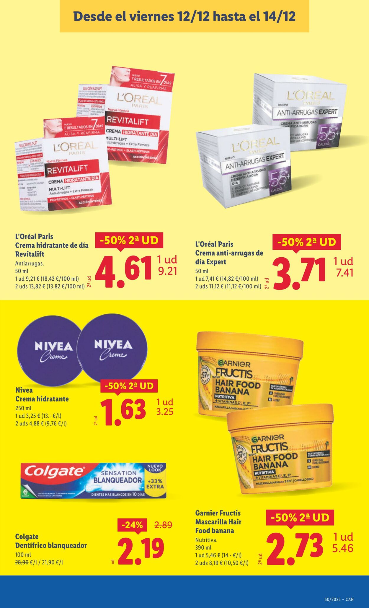 Folleto Lidl 08.12.2025 - 14.12.2025