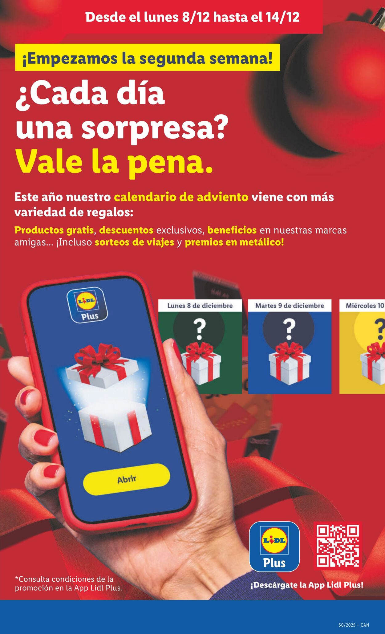 Folleto Lidl 08.12.2025 - 14.12.2025