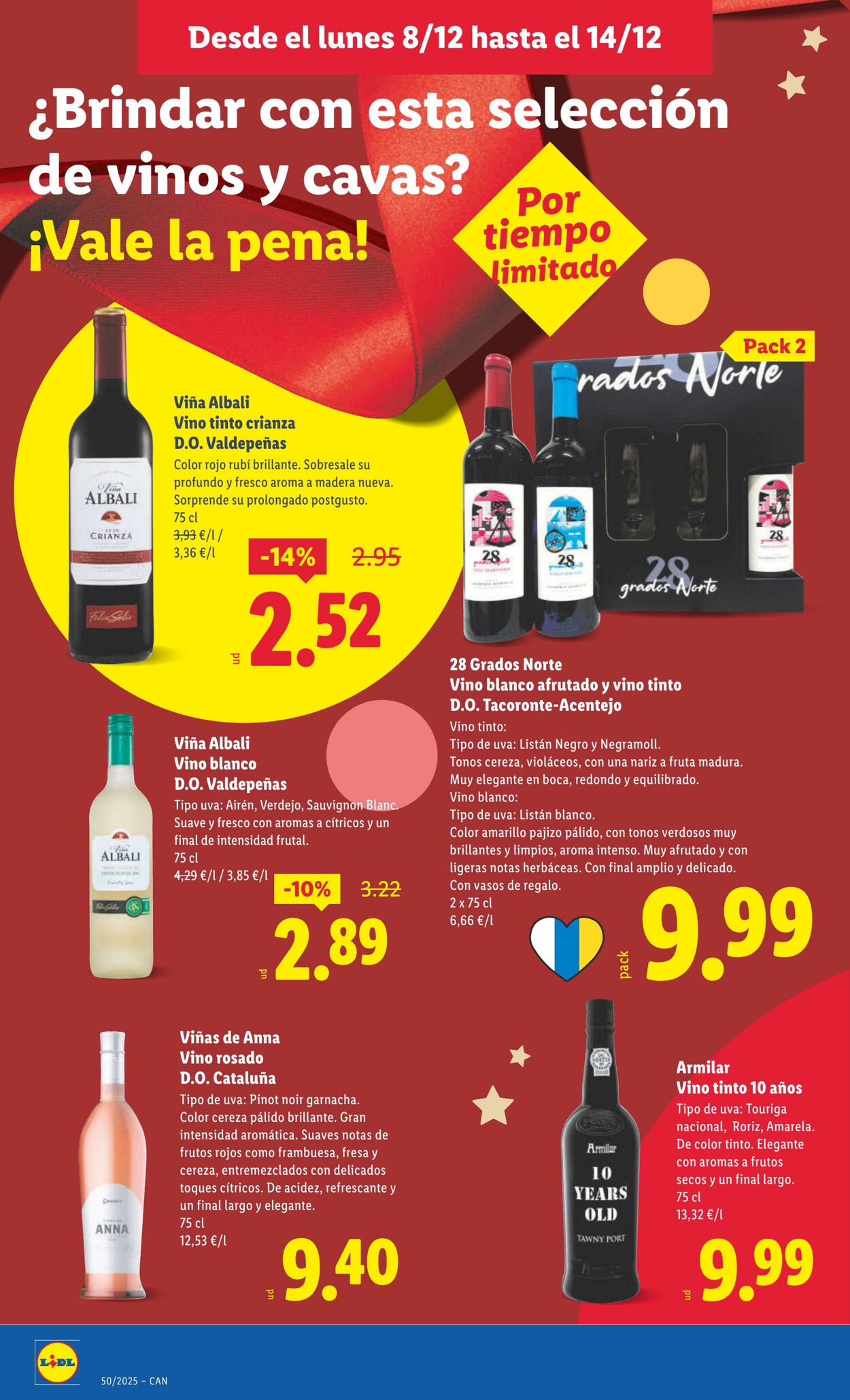 Folleto Lidl 08.12.2025 - 14.12.2025