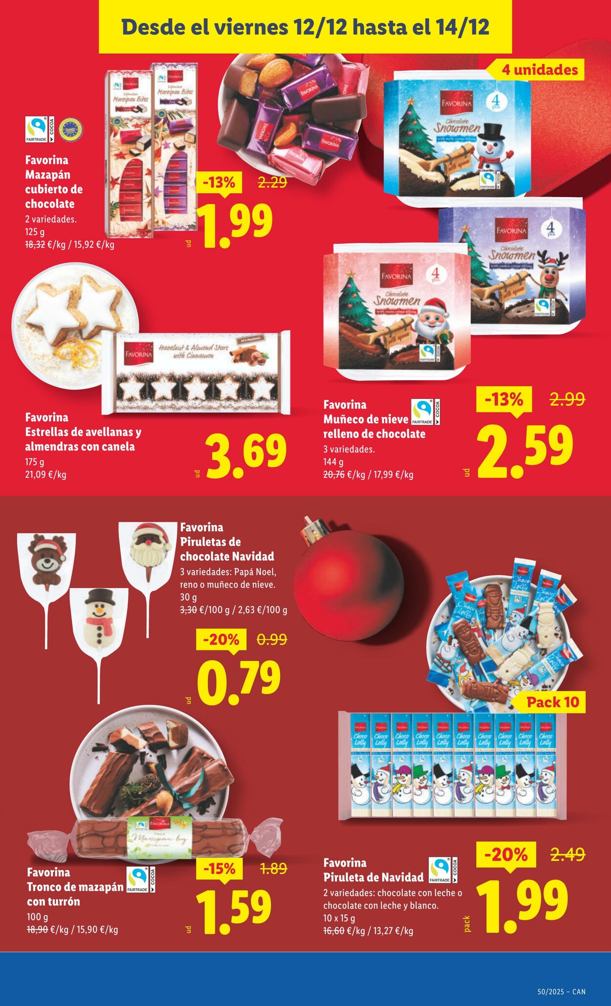 Folleto Lidl 08.12.2025 - 14.12.2025
