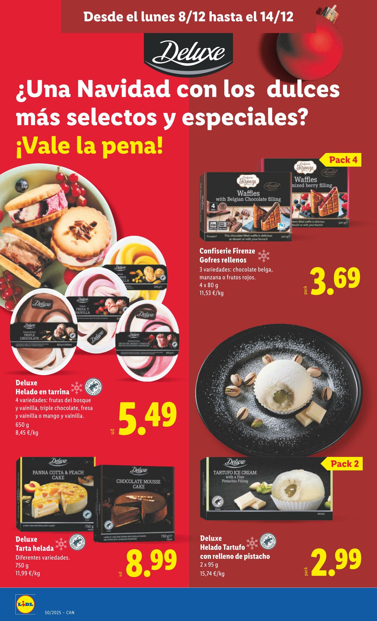 Folleto Lidl 08.12.2025 - 14.12.2025