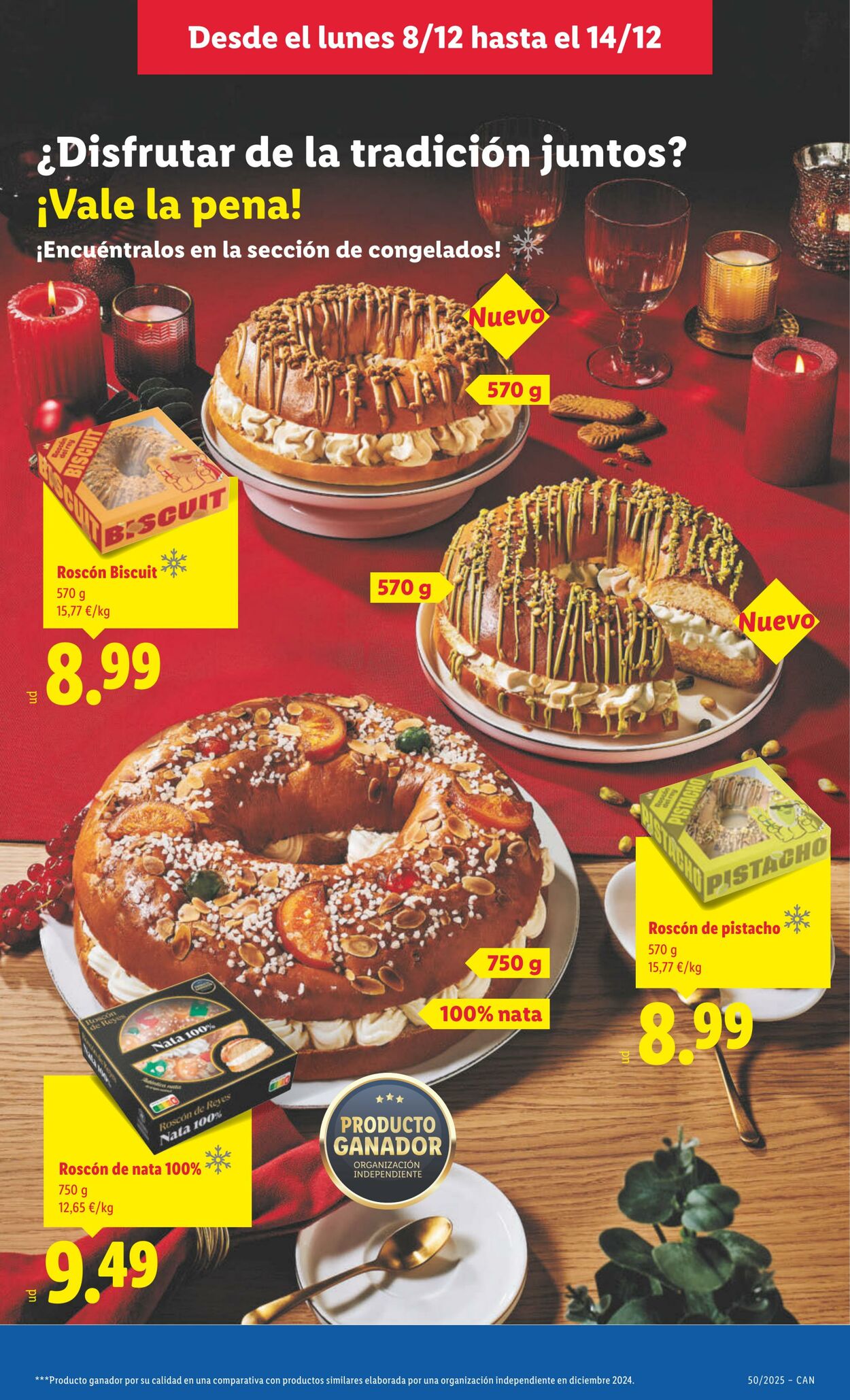Folleto Lidl 08.12.2025 - 14.12.2025