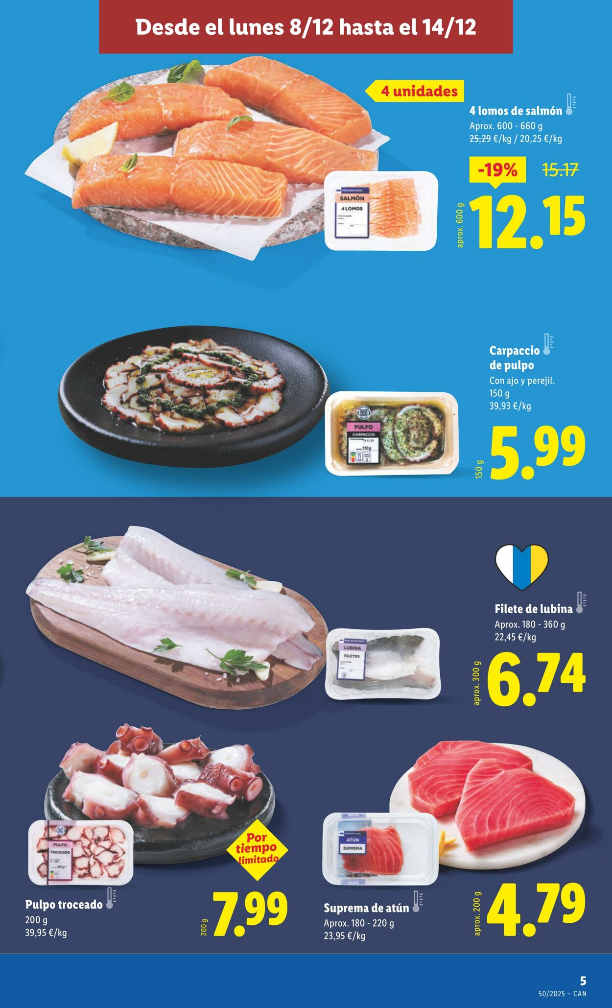 Folleto Lidl 08.12.2025 - 14.12.2025