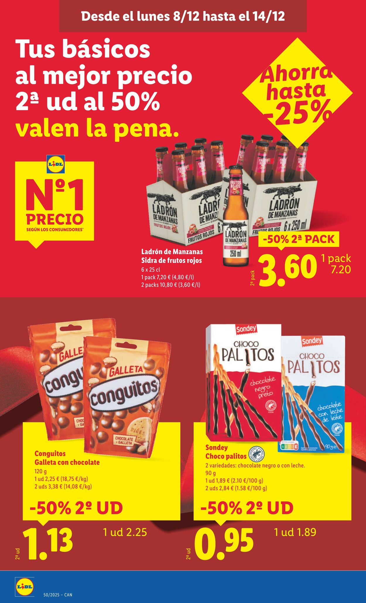 Folleto Lidl 08.12.2025 - 14.12.2025