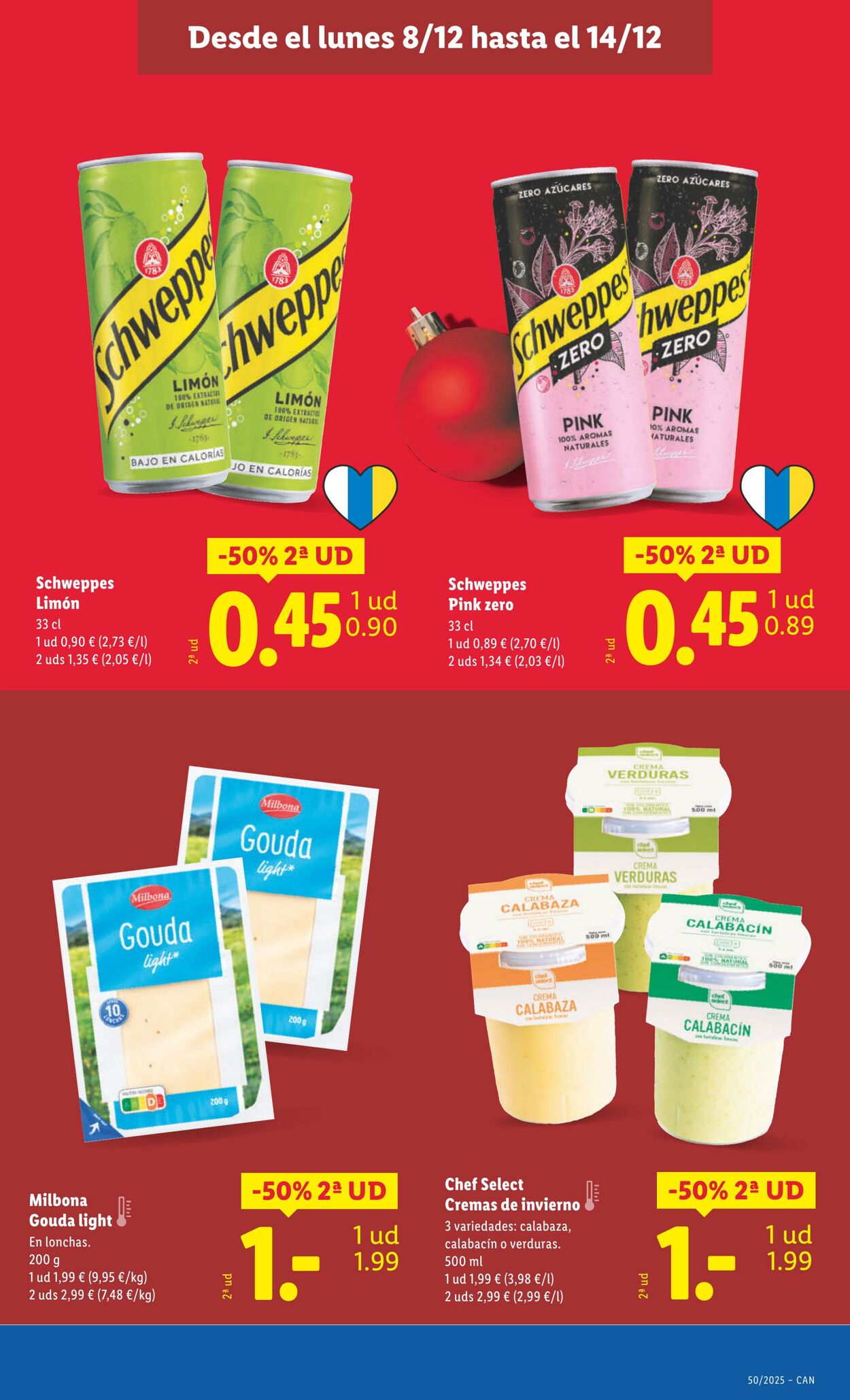 Folleto Lidl 08.12.2025 - 14.12.2025
