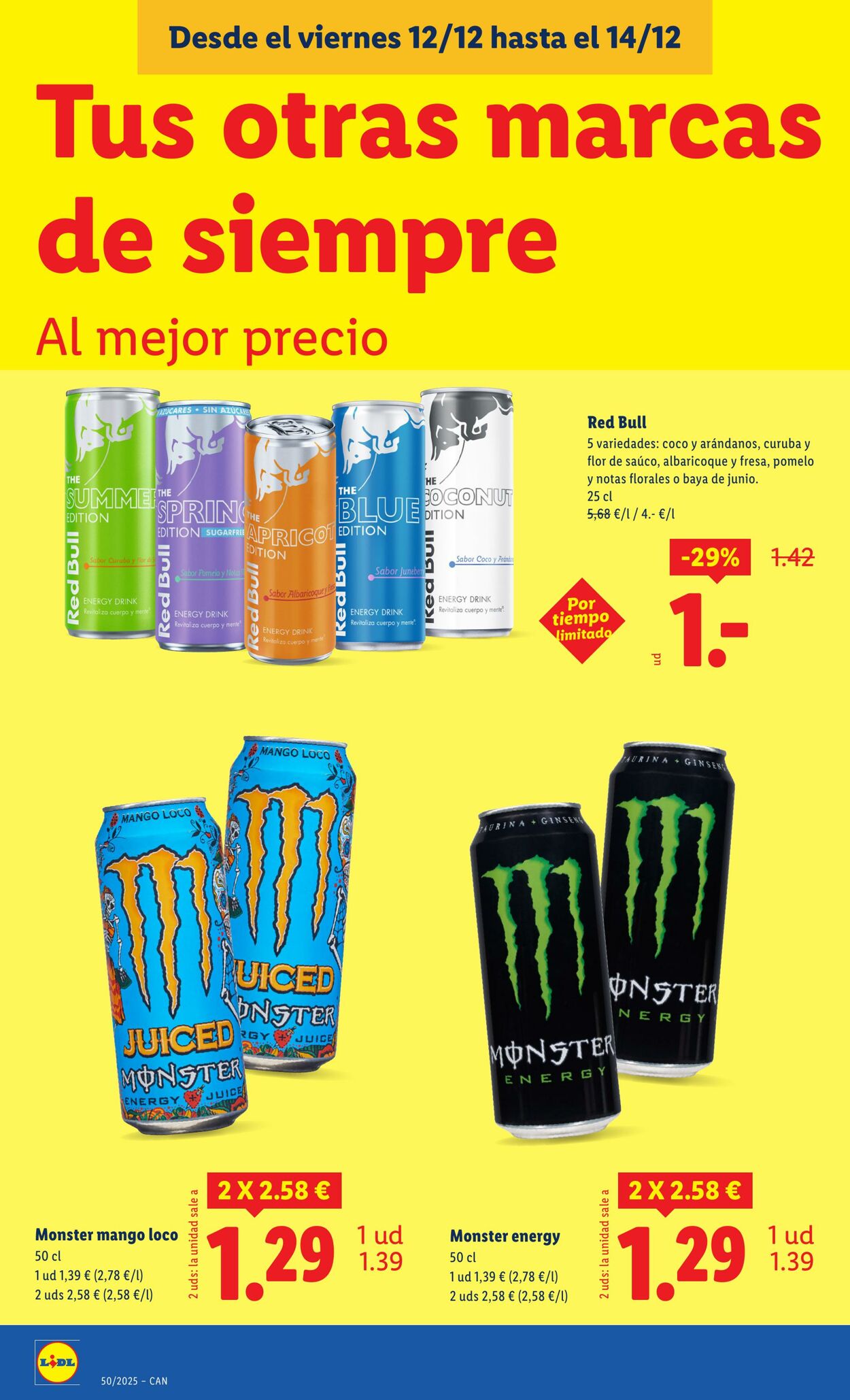 Folleto Lidl 08.12.2025 - 14.12.2025