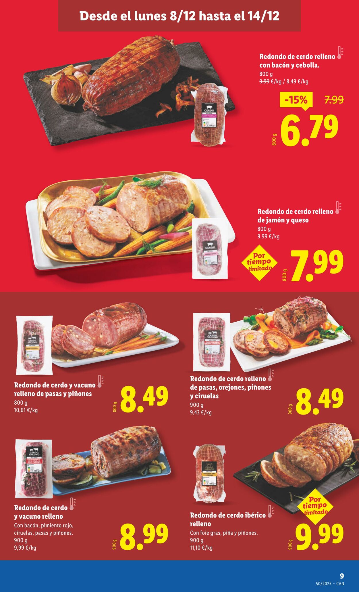Folleto Lidl 08.12.2025 - 14.12.2025