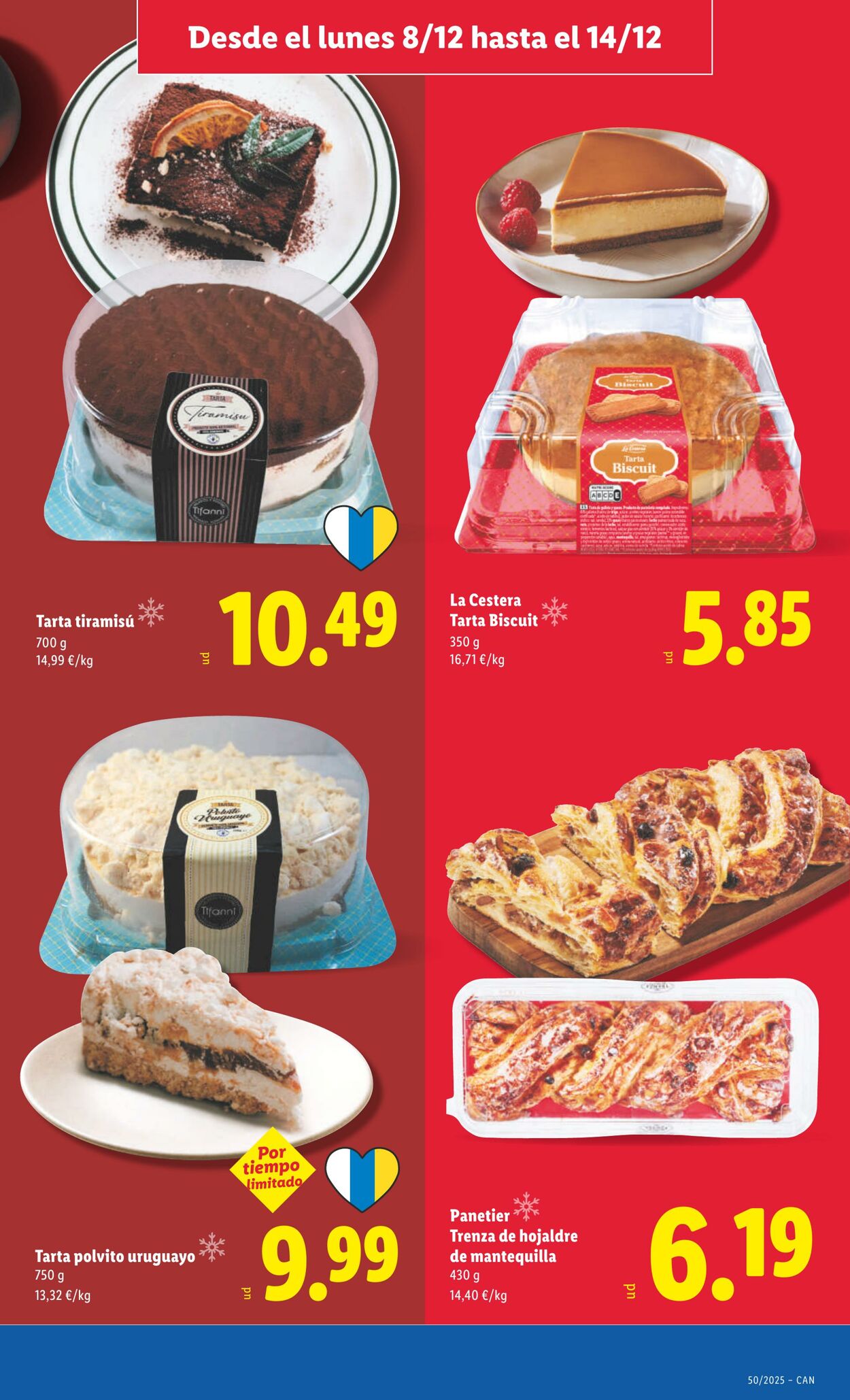 Folleto Lidl 08.12.2025 - 14.12.2025