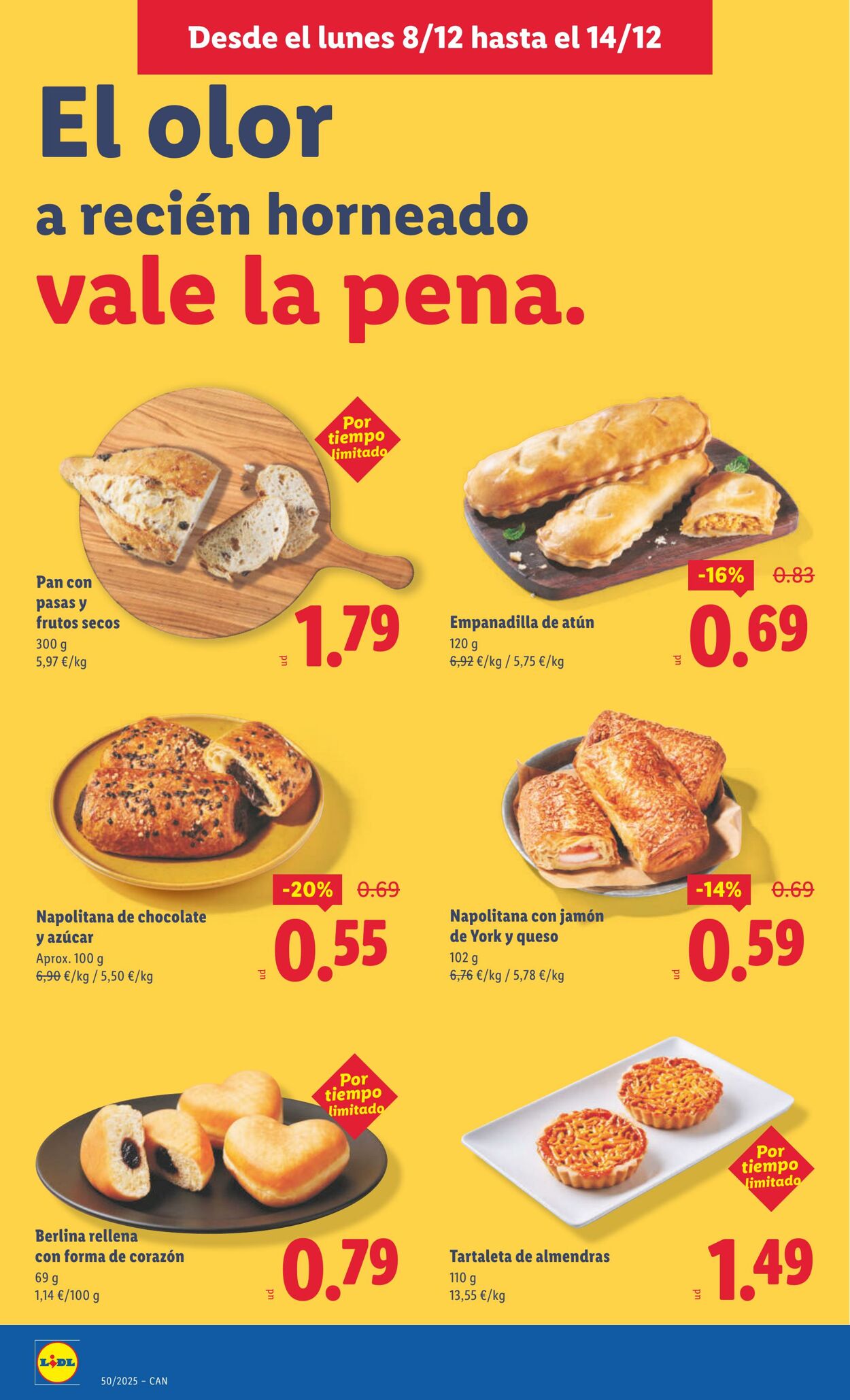 Folleto Lidl 08.12.2025 - 14.12.2025