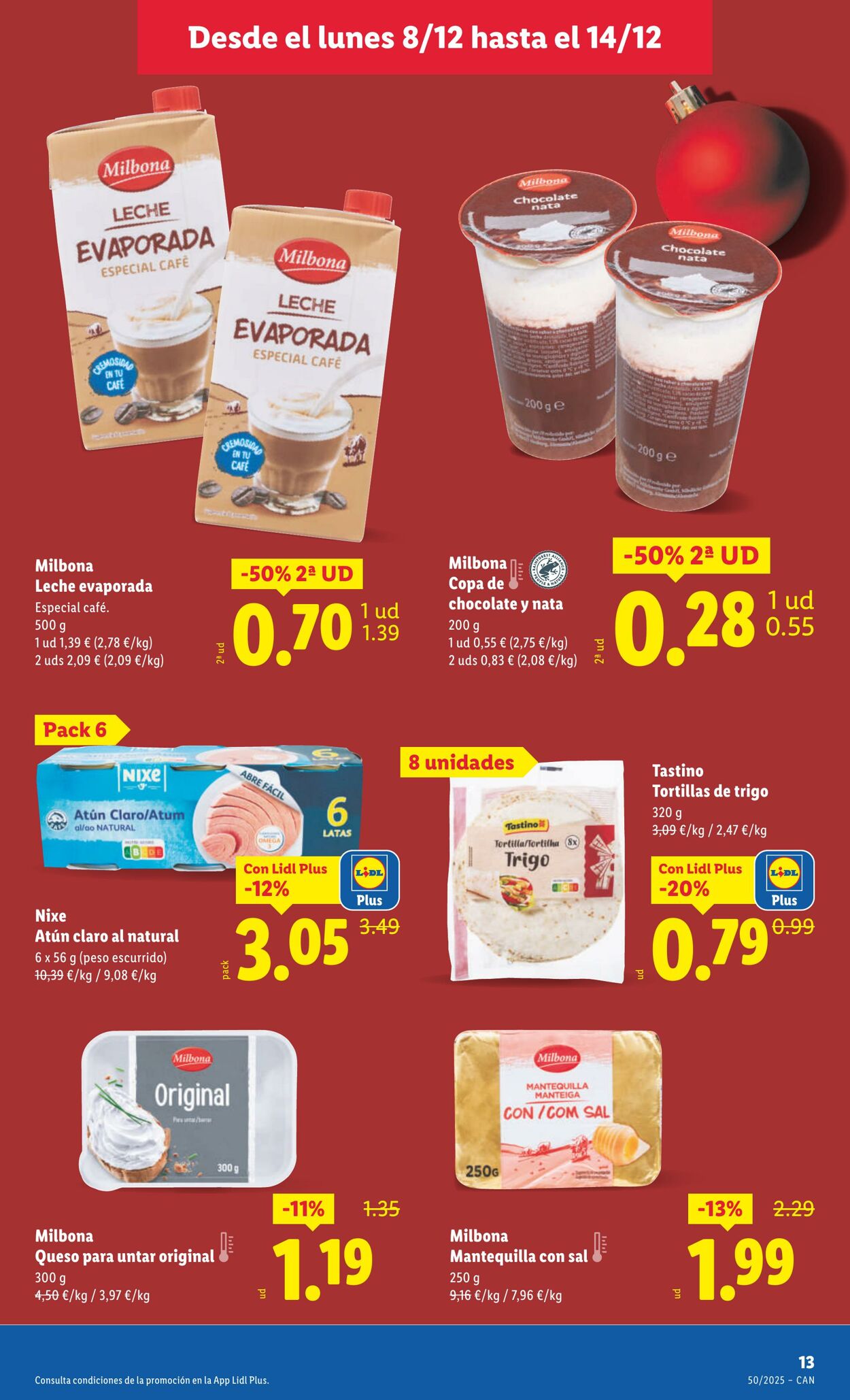 Folleto Lidl 08.12.2025 - 14.12.2025