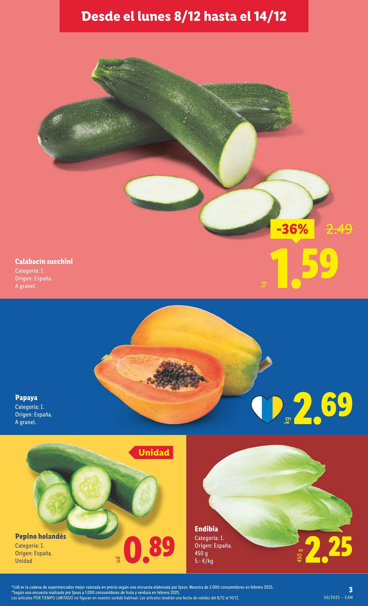 Folleto Lidl 08.12.2025 - 14.12.2025