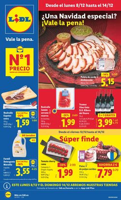 Folleto Lidl 08.12.2025 - 14.12.2025