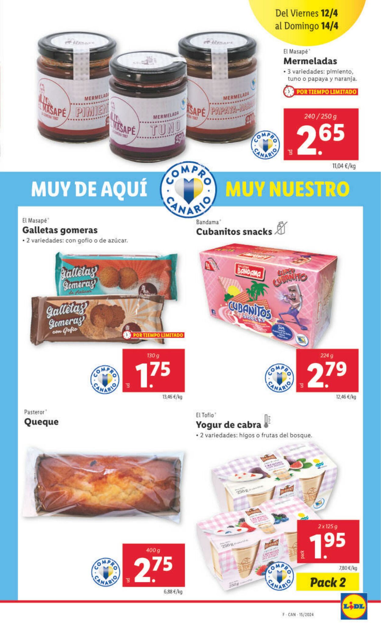 Folleto Lidl 08.04.2024 - 14.04.2024