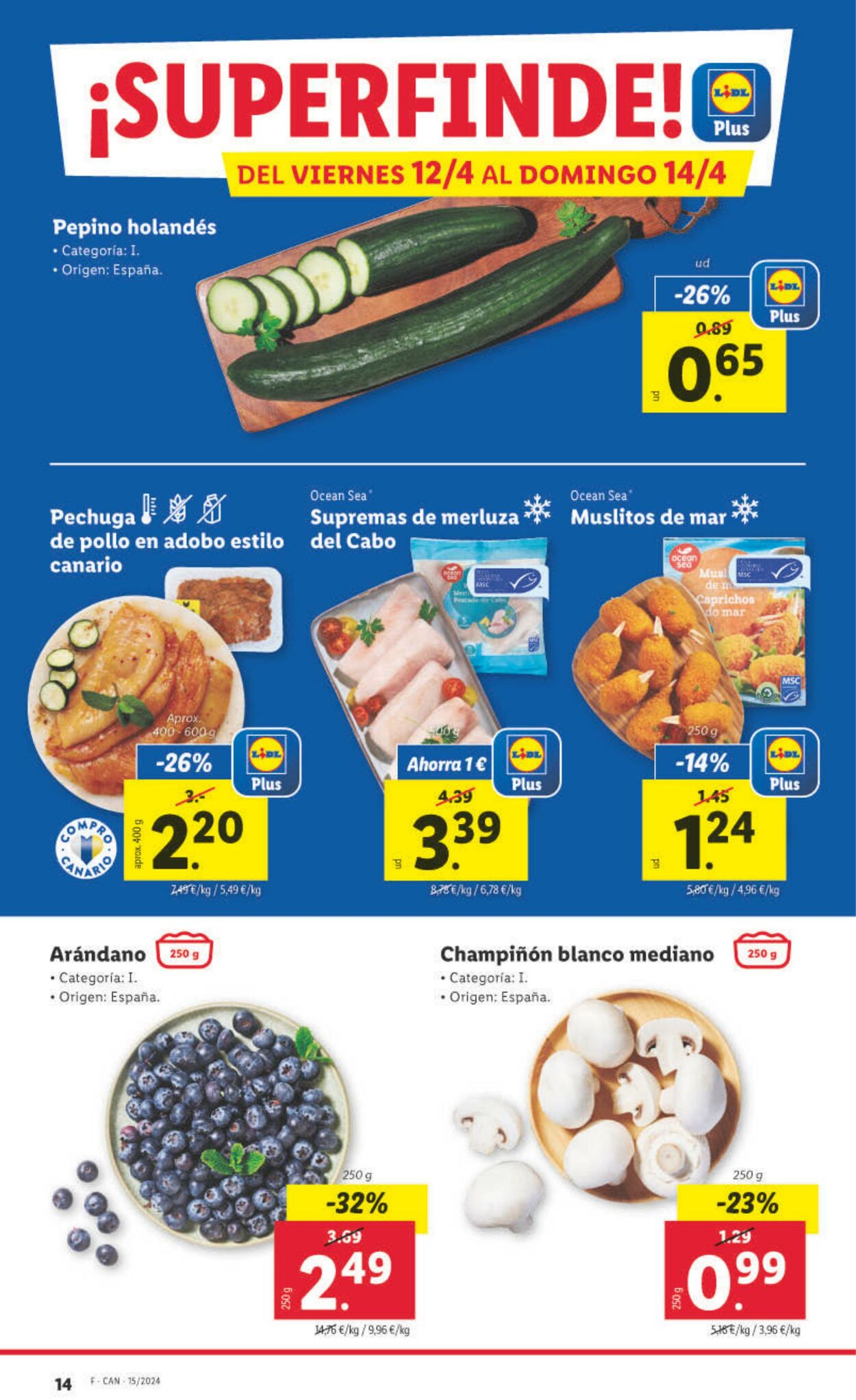 Folleto Lidl 08.04.2024 - 14.04.2024