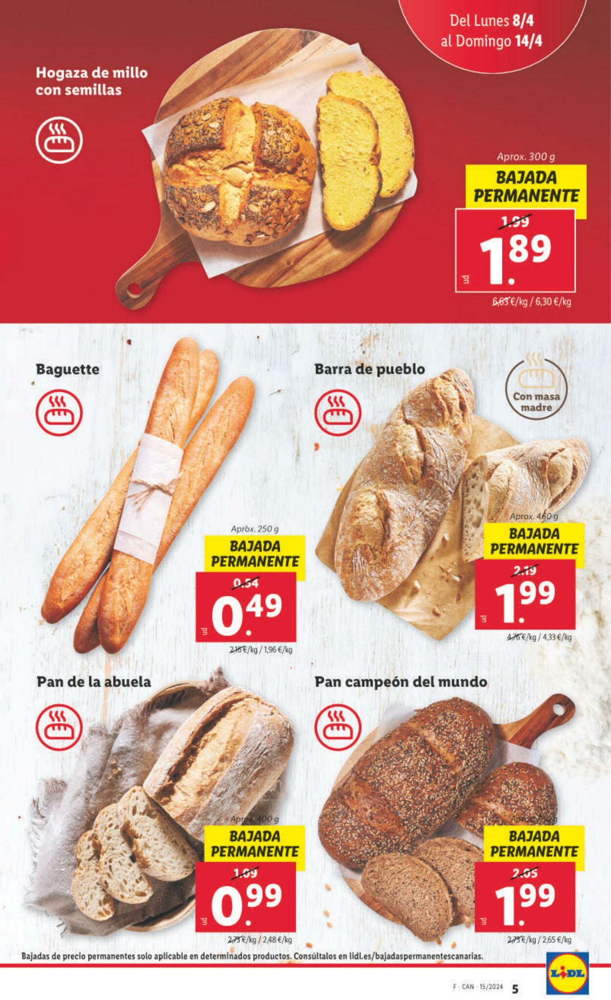 Folleto Lidl 08.04.2024 - 14.04.2024