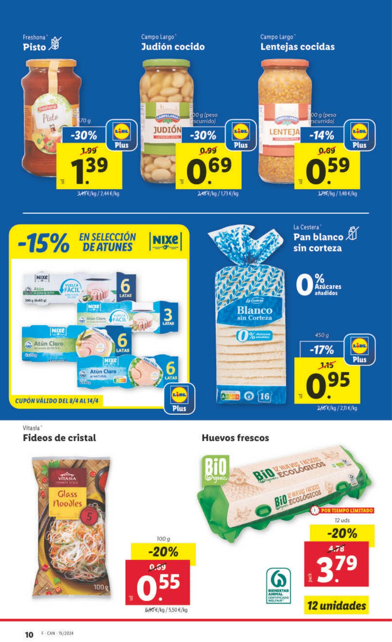 Folleto Lidl 08.04.2024 - 14.04.2024