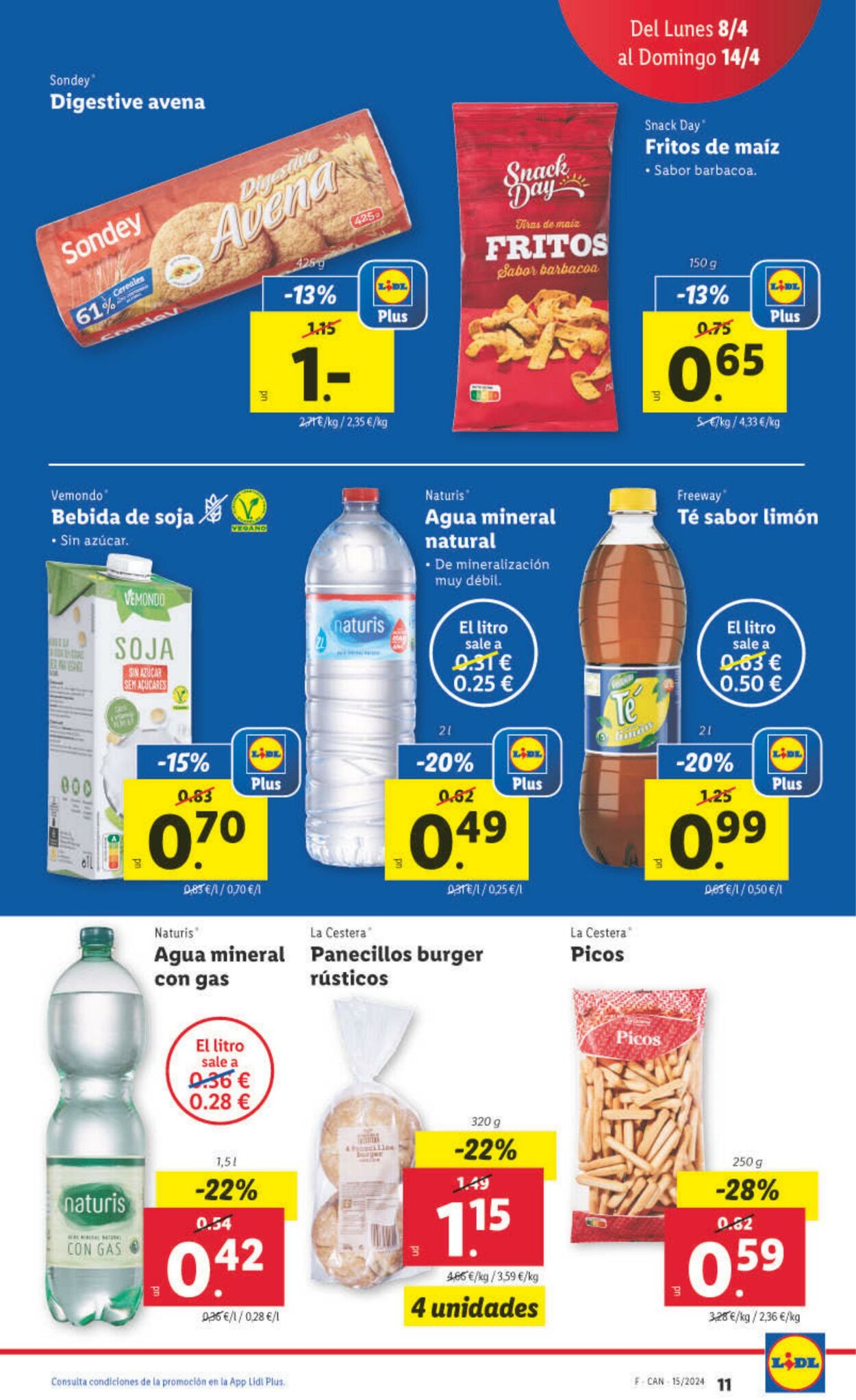 Folleto Lidl 08.04.2024 - 14.04.2024